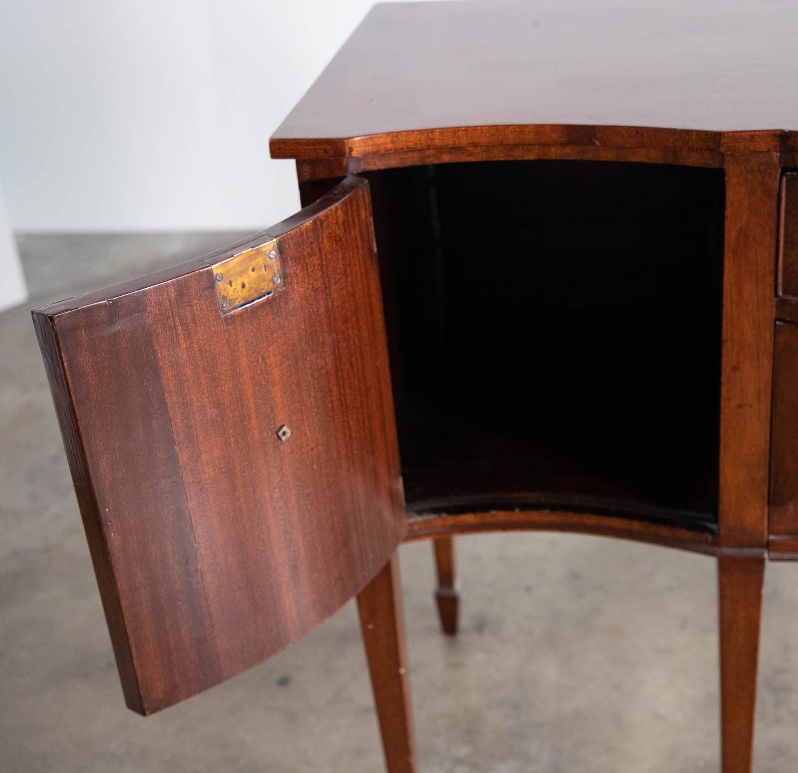 Vintage Serpentine Sideboard / Credenza - Thumbnail 10