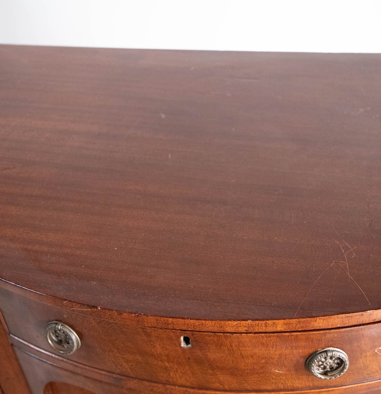 Vintage Serpentine Sideboard / Credenza - Thumbnail 6