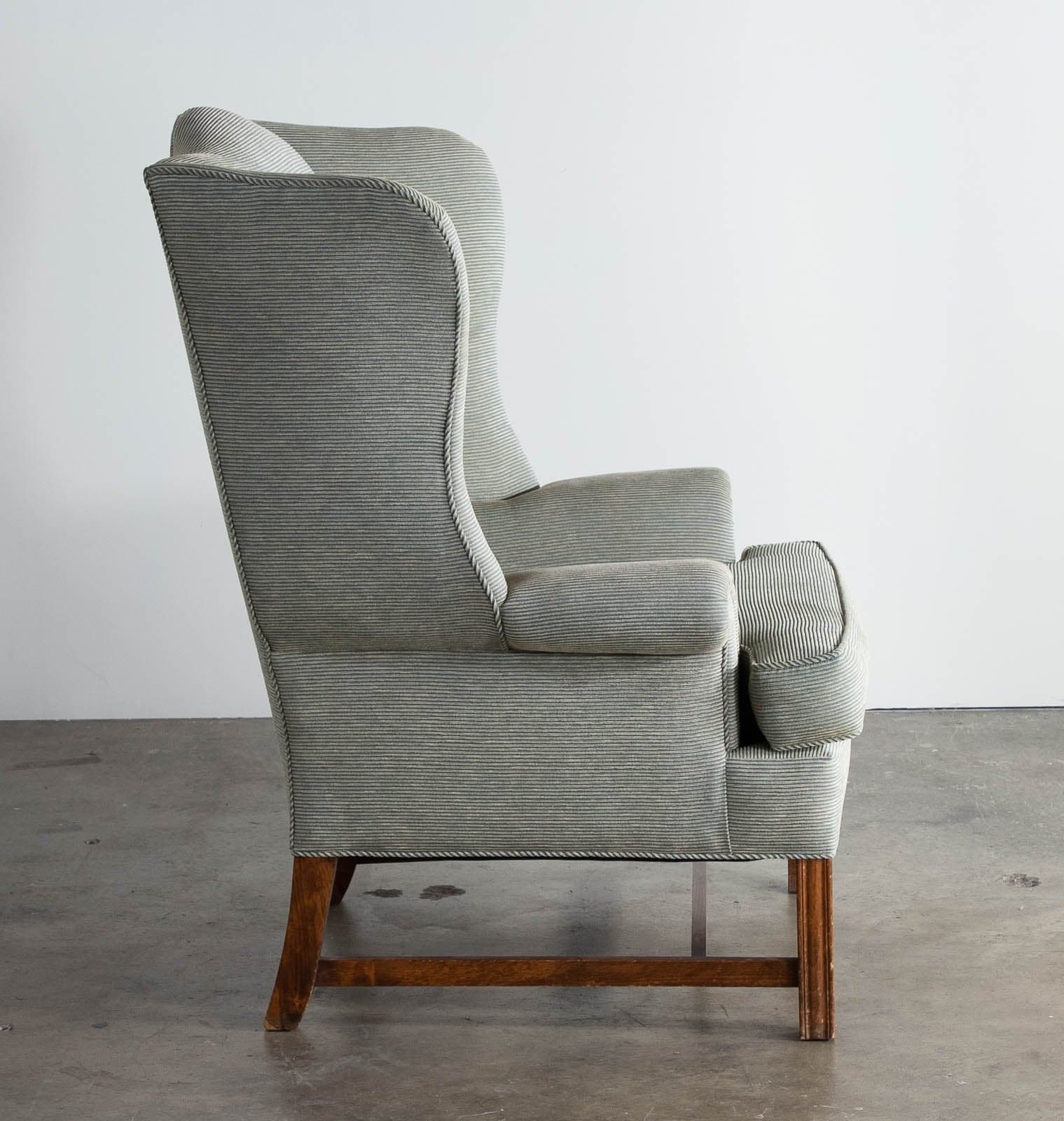 Vintage Wingback Armchair - Thumbnail 4