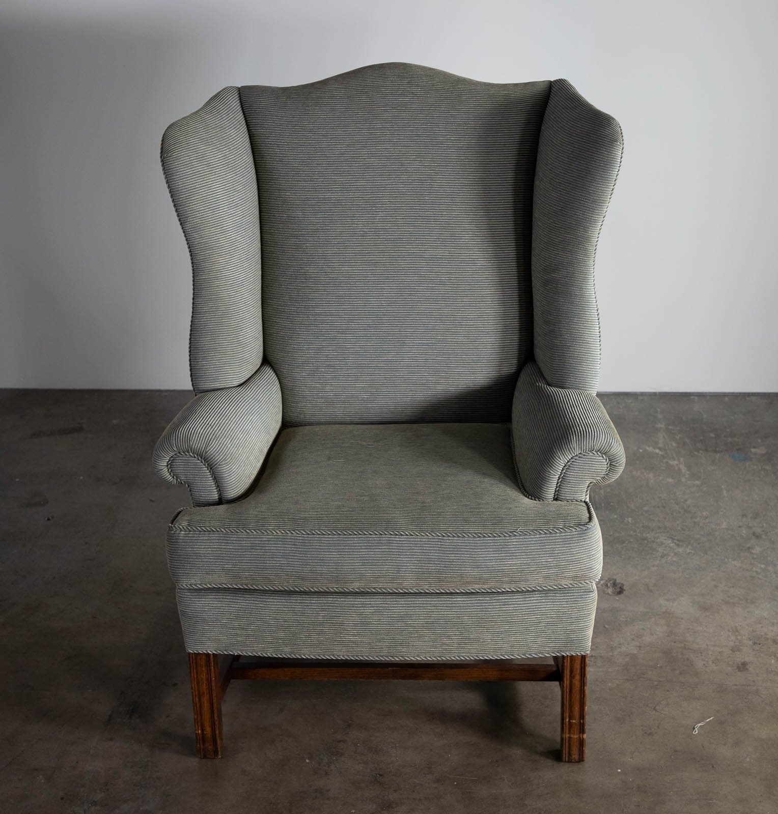 Vintage Wingback Armchair - Thumbnail 6