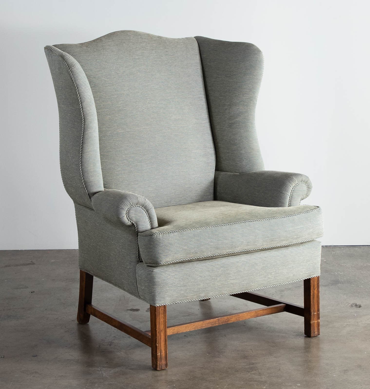 Vintage Wingback Armchair - Image 1