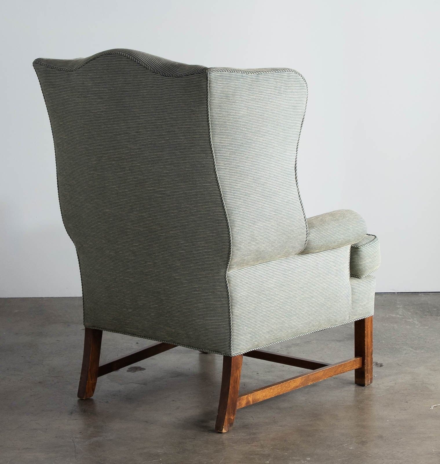 Vintage Wingback Armchair - Thumbnail 5