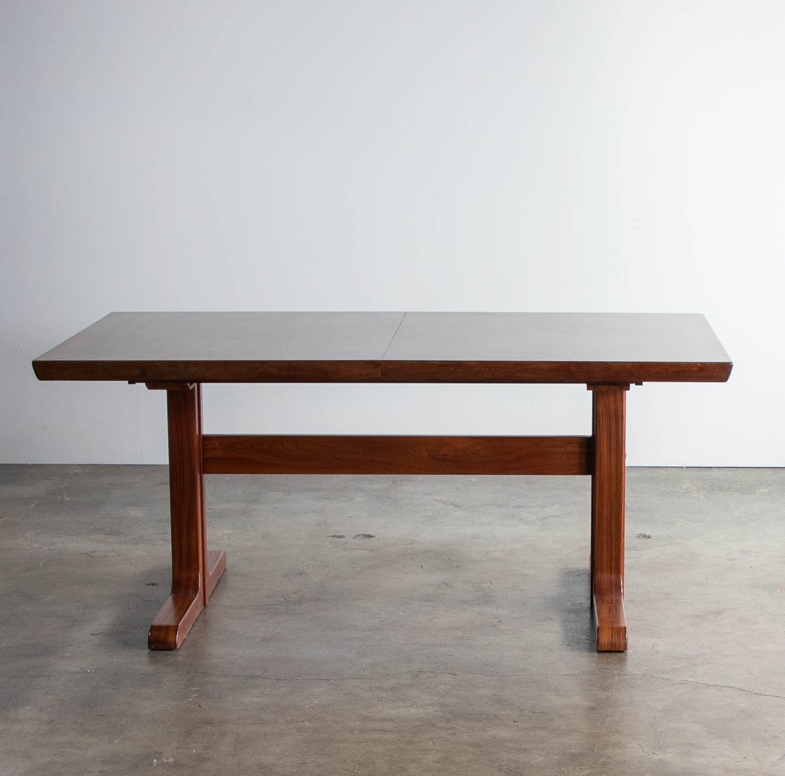 Vintage Wood Dining Table, Expandable