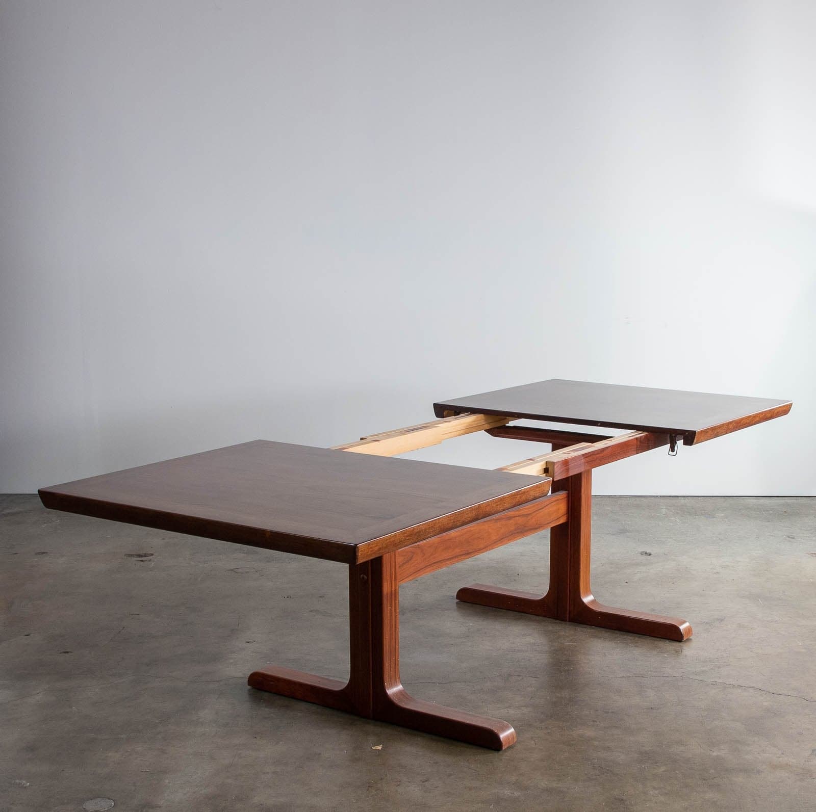 Vintage Wood Dining Table, Expandable - Thumbnail 6