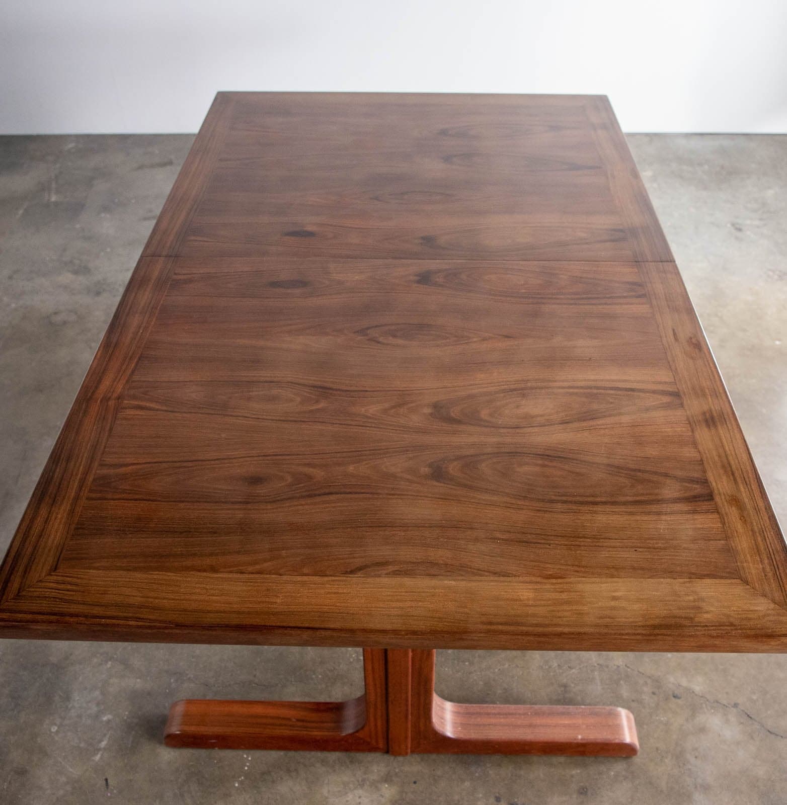 Vintage Wood Dining Table, Expandable - Thumbnail 5