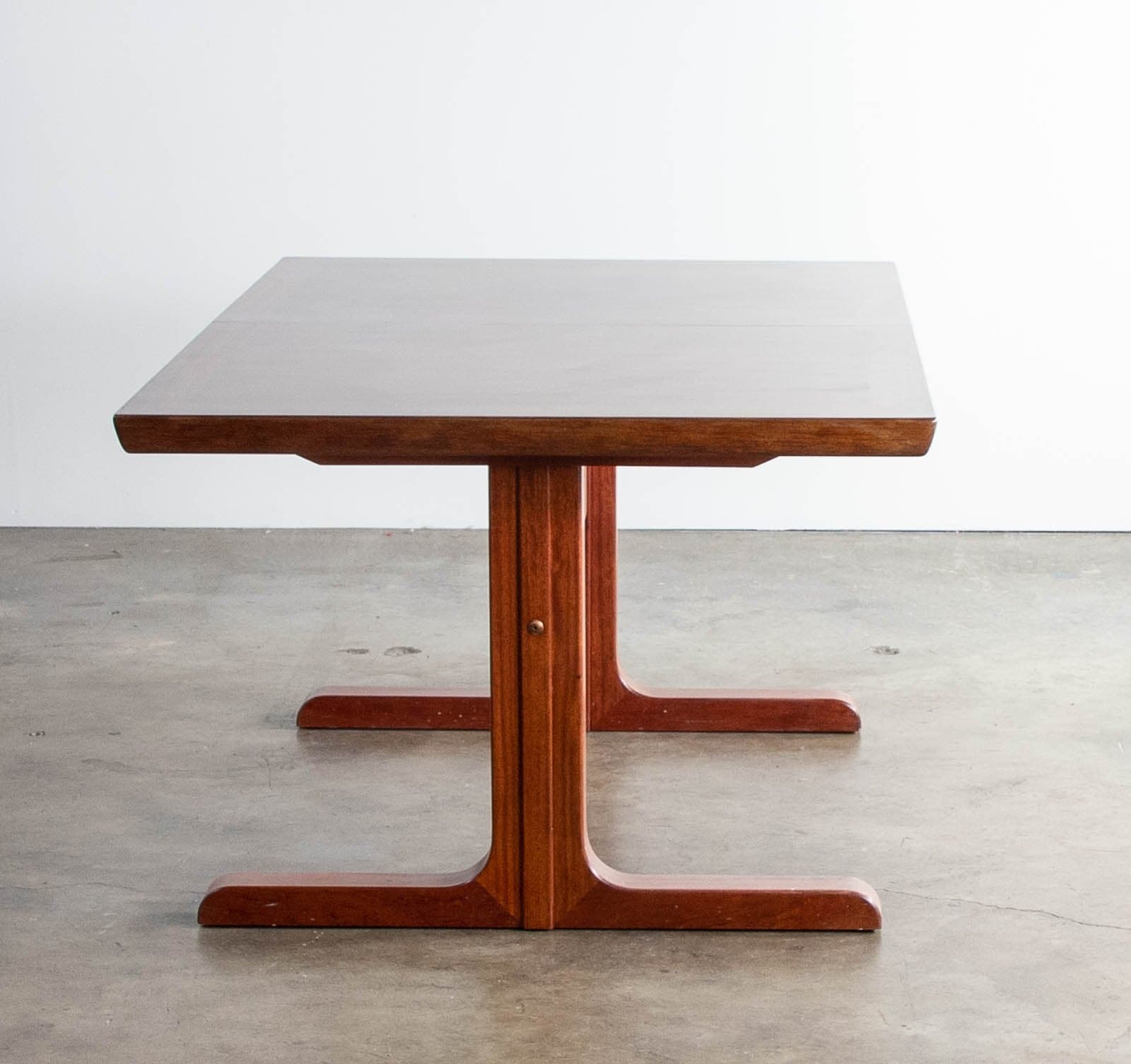 Vintage Wood Dining Table, Expandable - Thumbnail 3