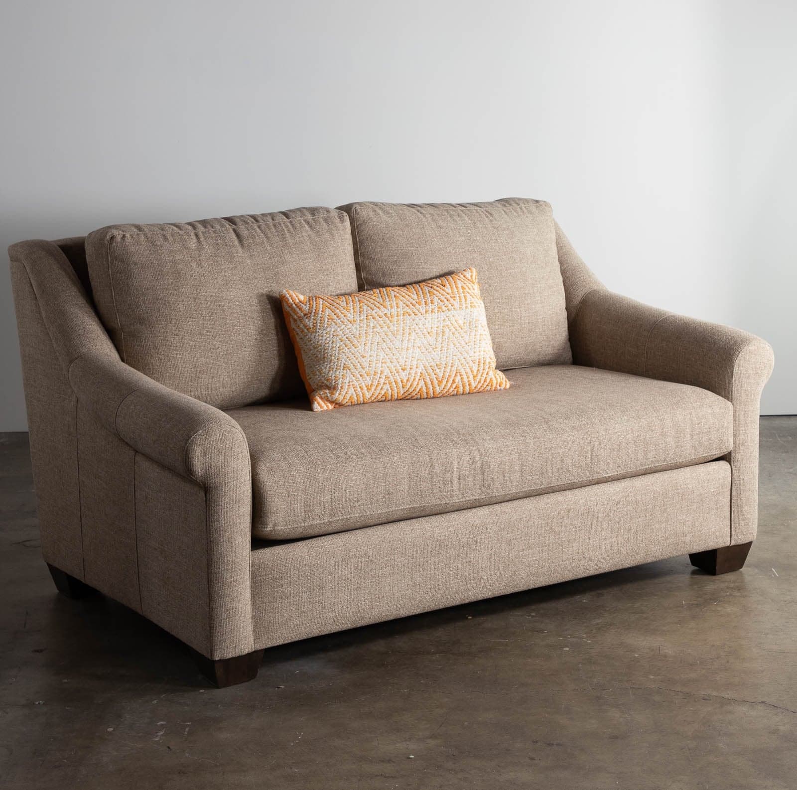 Custom Made Upholstered Sofa / Loveseat in New Condition - Image 1