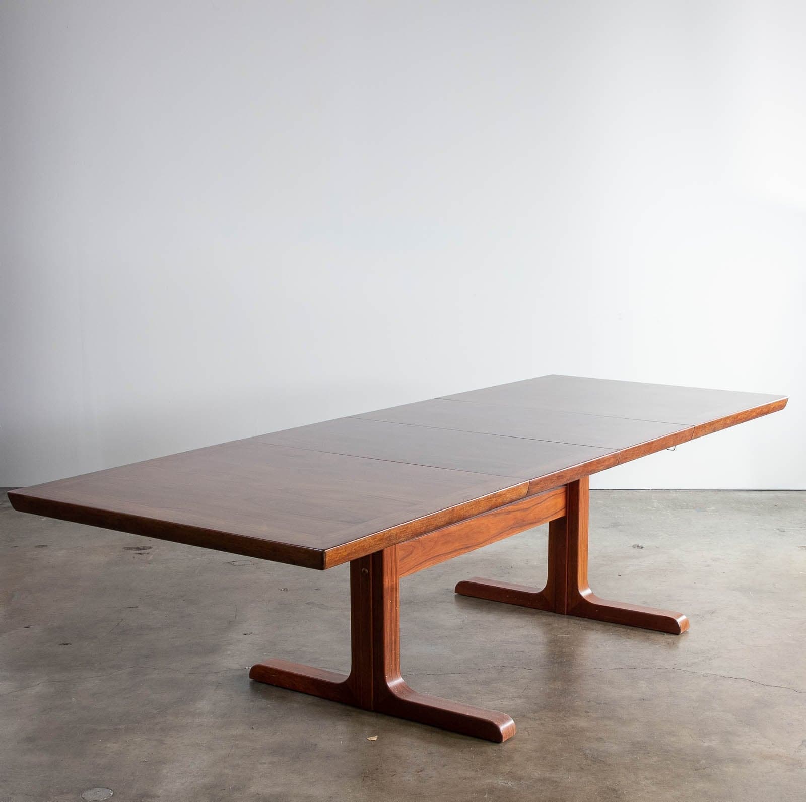 Vintage Wood Dining Table, Expandable - Thumbnail 7