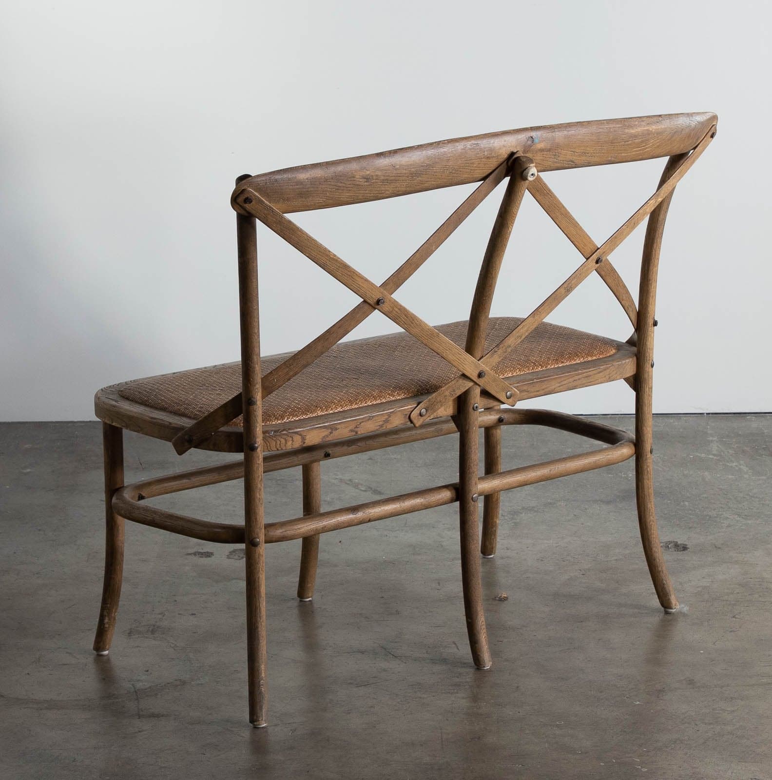 Vintage Rattan Bench - Thumbnail 4