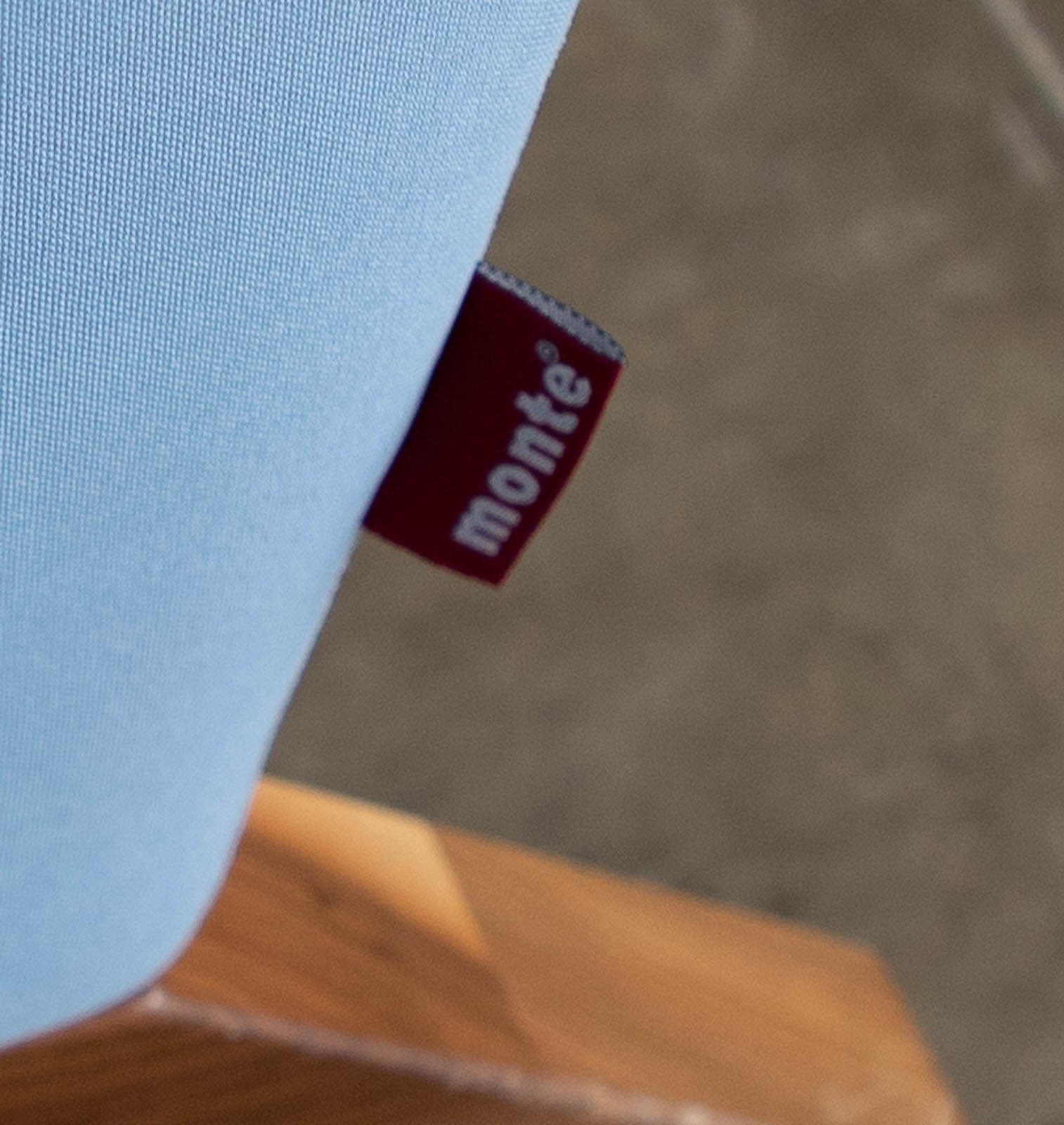 Monte Joya Rocker with Walnut Base, Denim Blue - Thumbnail 7