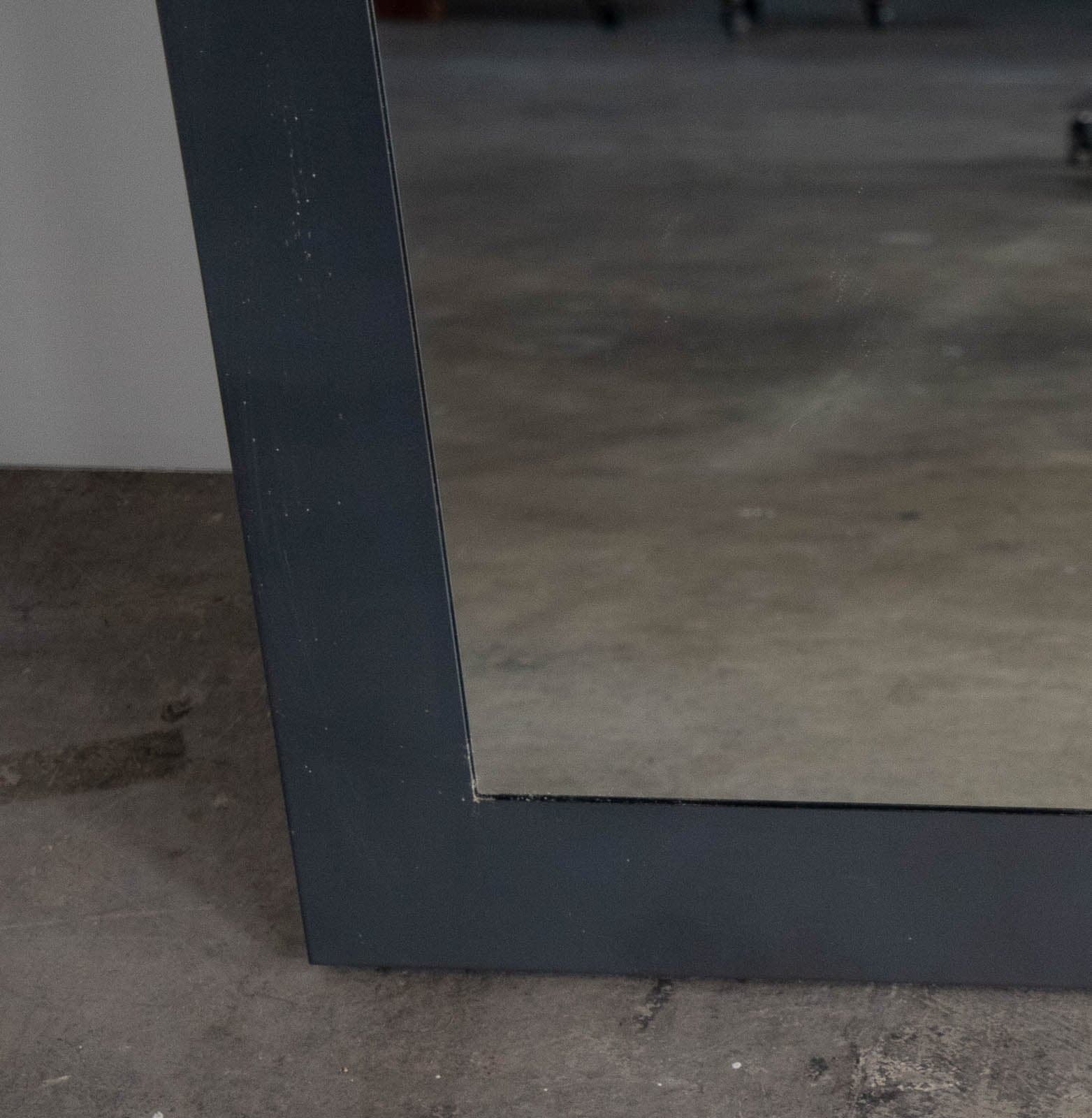 Room & Board Industry Floor Mirror with Steel Frame - Thumbnail 3