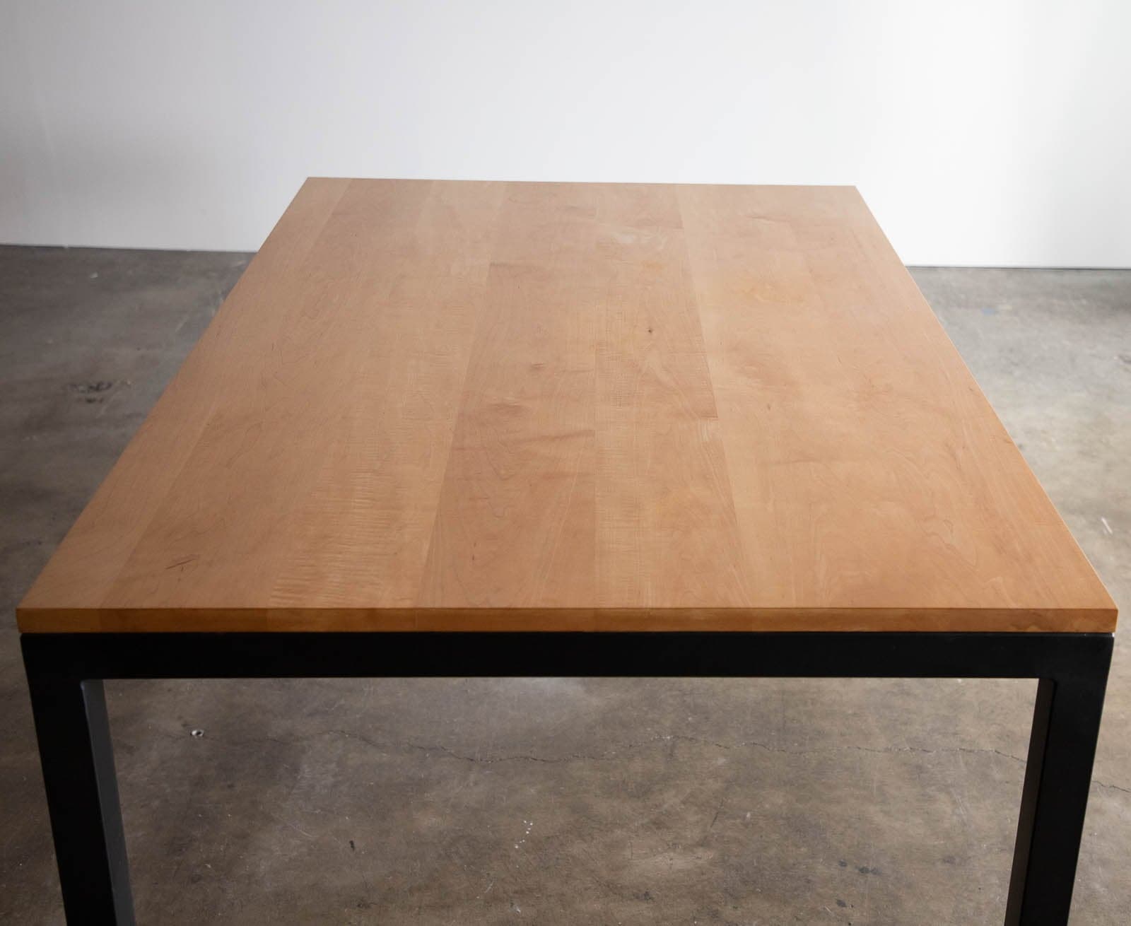 Room & Board Parsons Dining Table with Maple Top and Steel Legs - Thumbnail 3