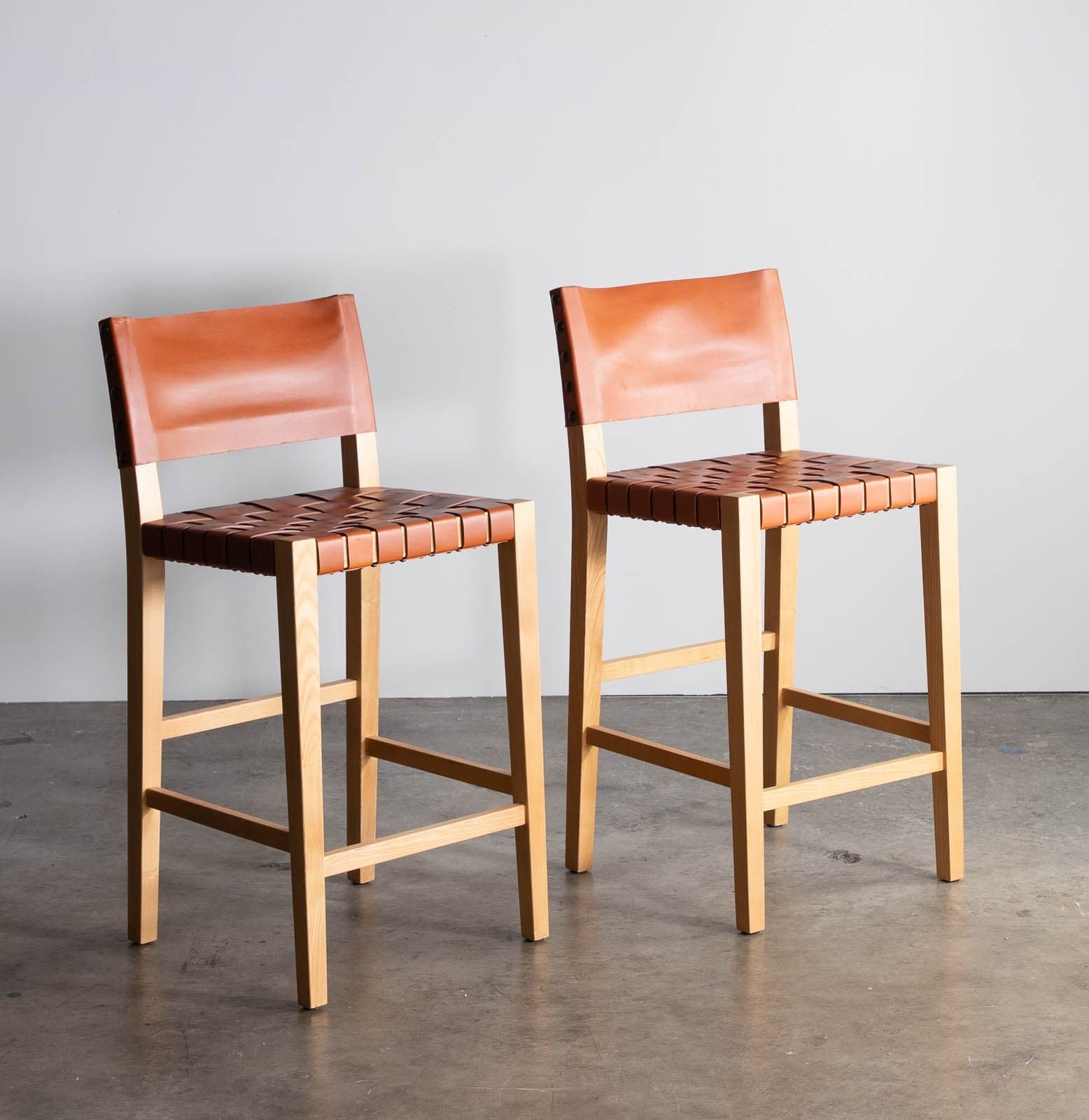 Serena & Lily Collins Counter Stools (Set of 2) - Image 1