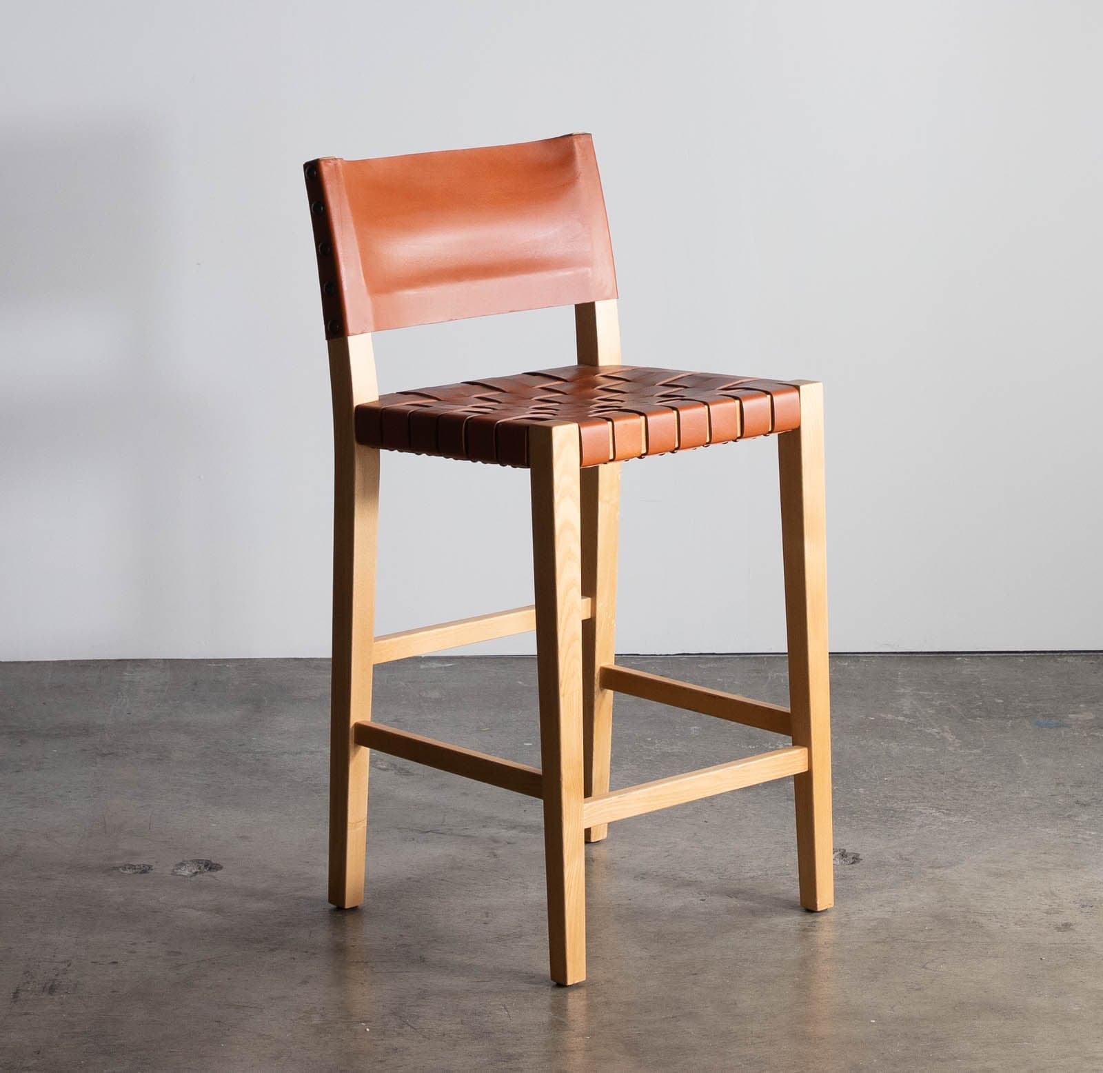 Serena & Lily Collins Counter Stools (Set of 2) - Thumbnail 3