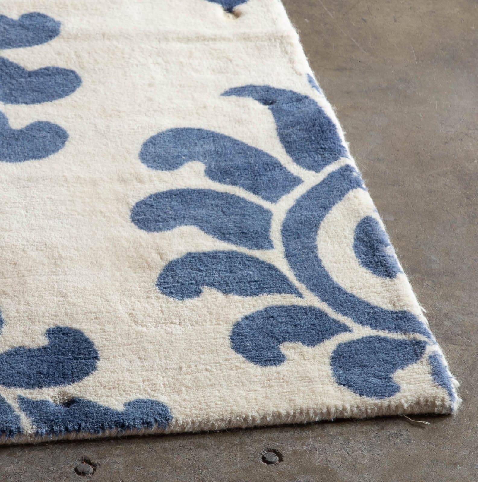 Serena & Lily Azul Wool Rug, 9' x 12' - Image 1