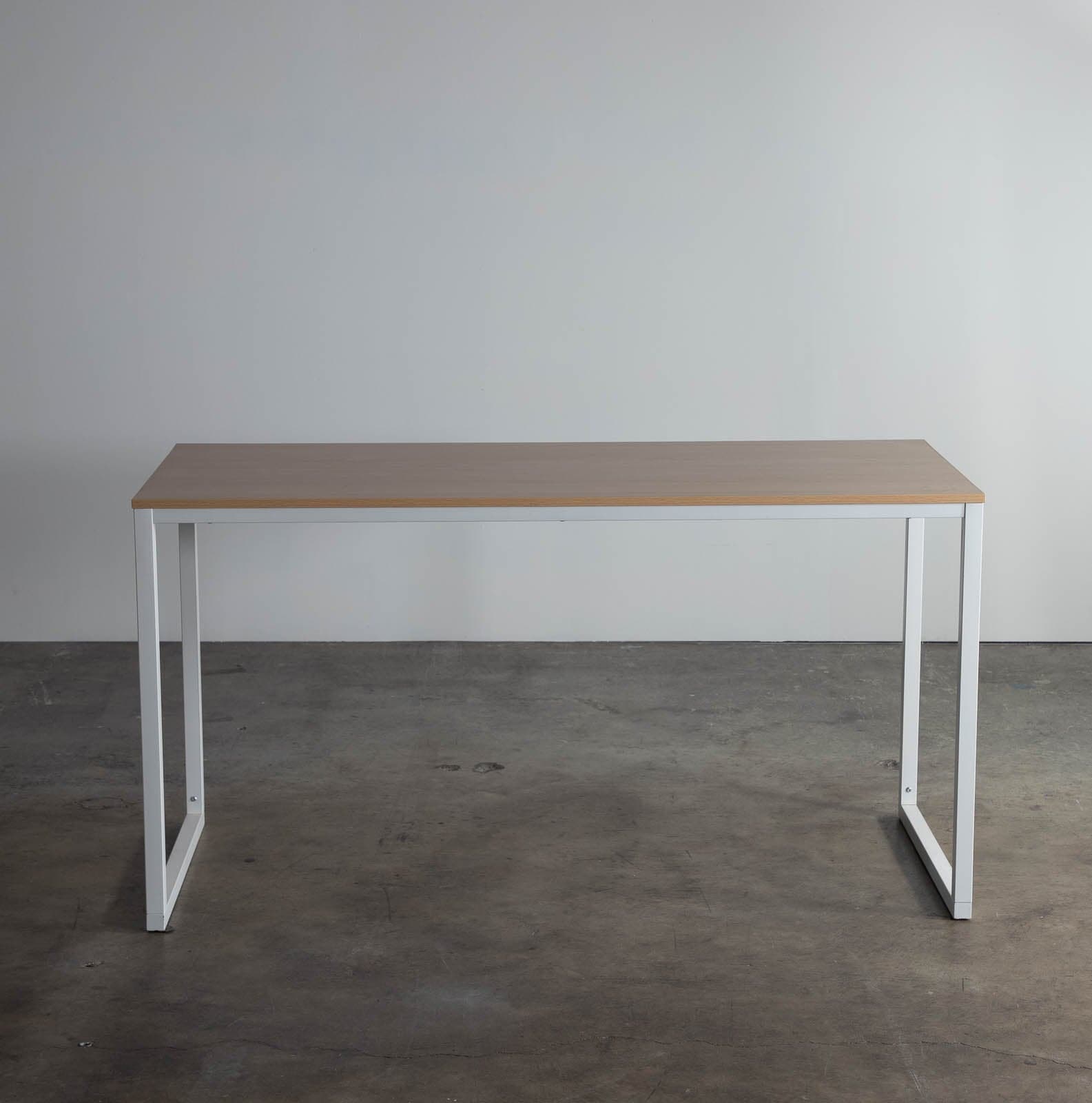 ZINUS Jennifer 55 Inch White Frame Desk & Computer Workstation - Thumbnail 3