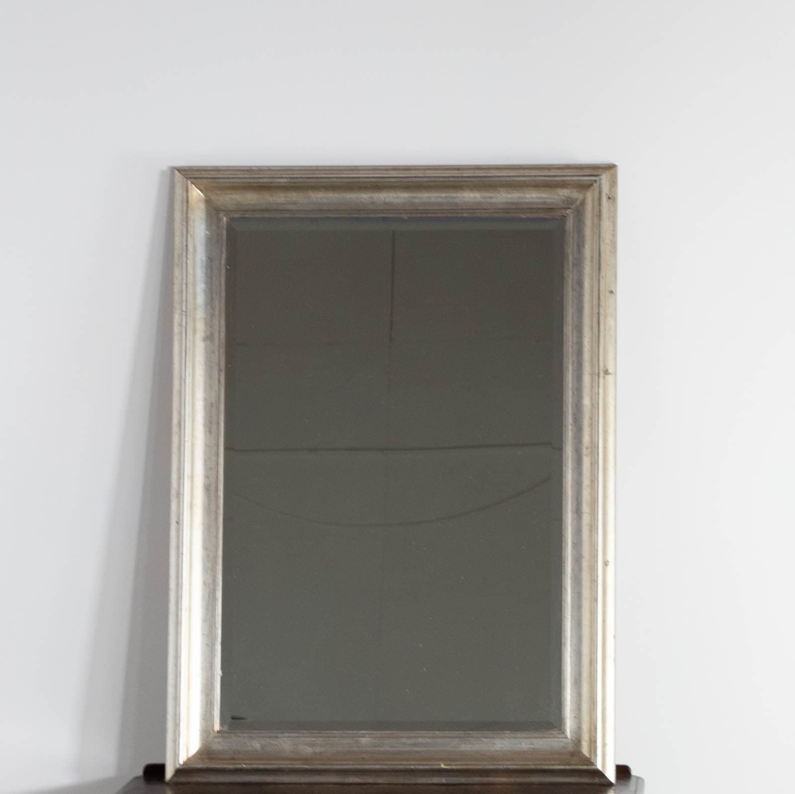 Mirror with Gold Colored Frame - Image 1