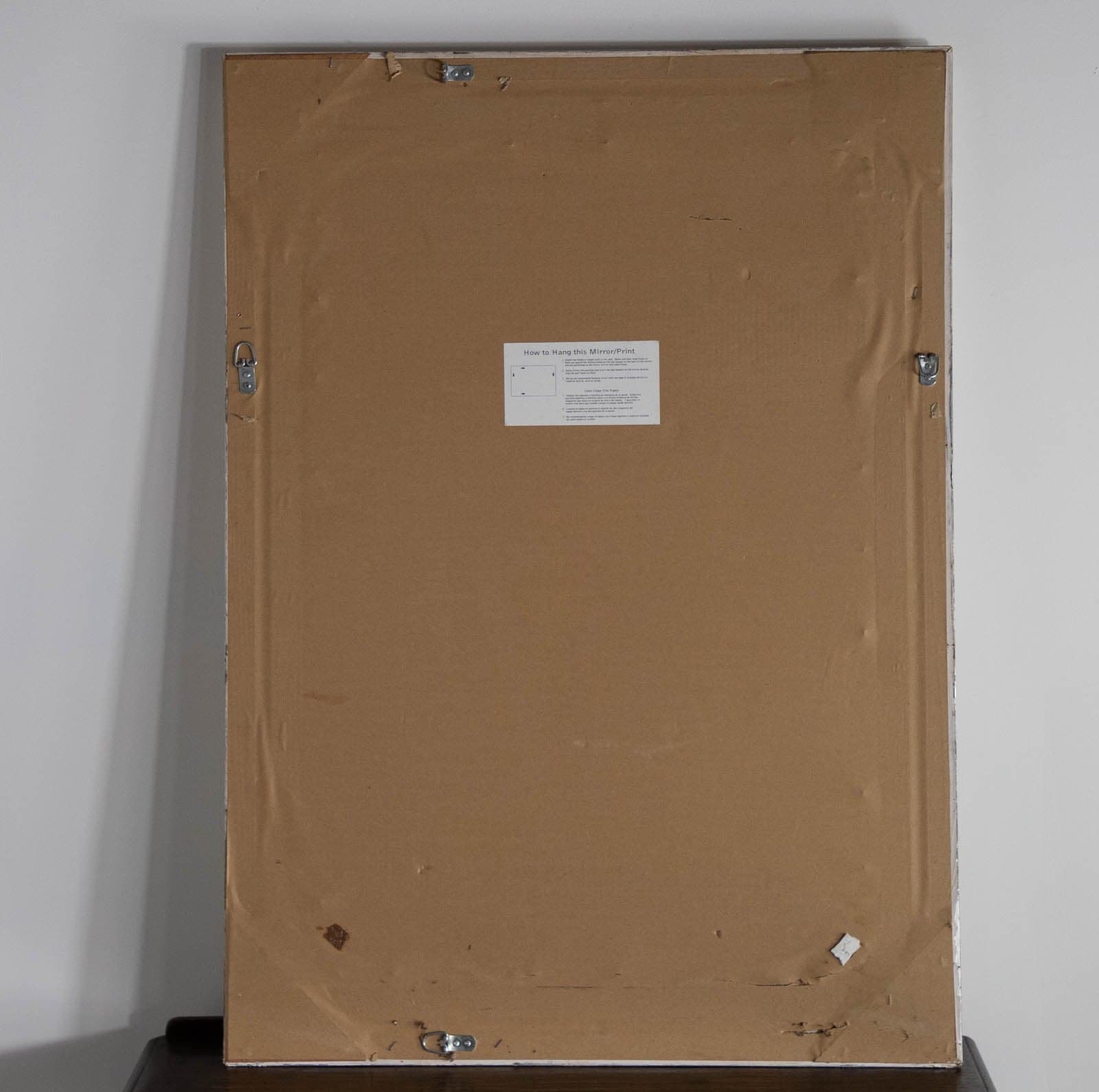 Mirror with Gold Colored Frame - Thumbnail 4