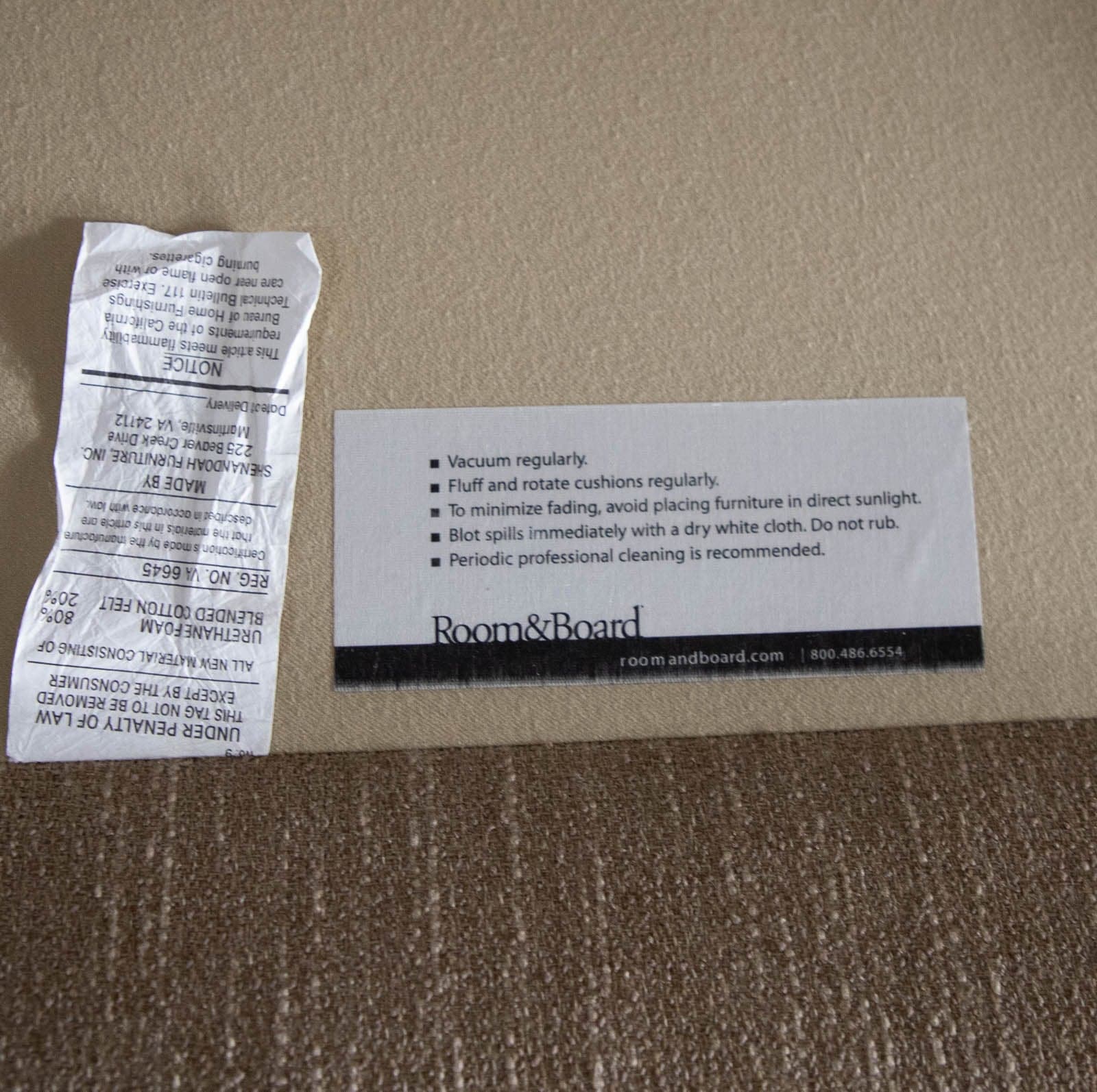 Room & Board Upholstered Sofa - Thumbnail 5