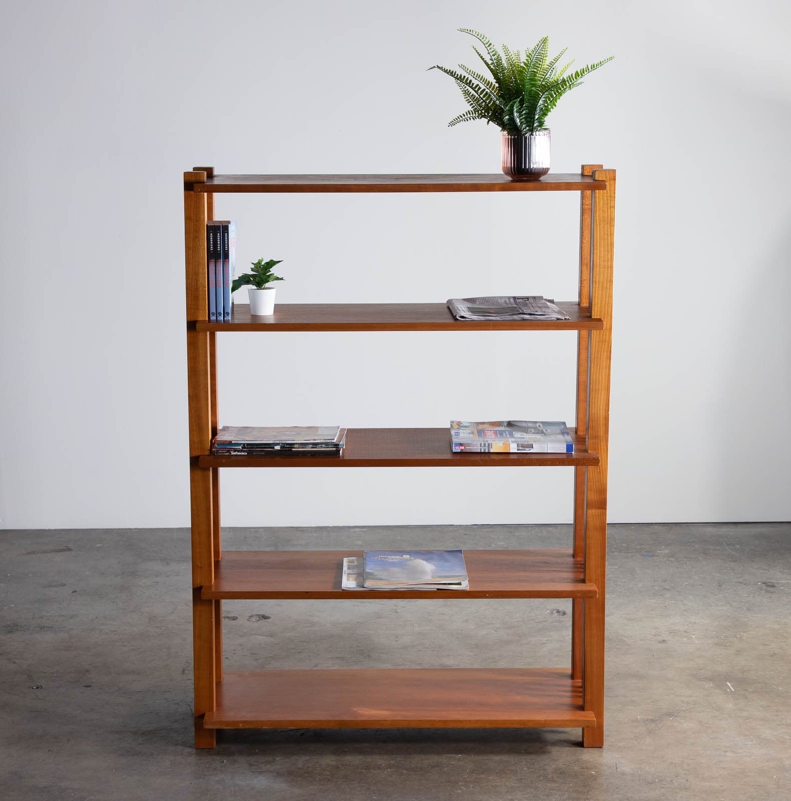 Wood Book Shelves - Thumbnail 4