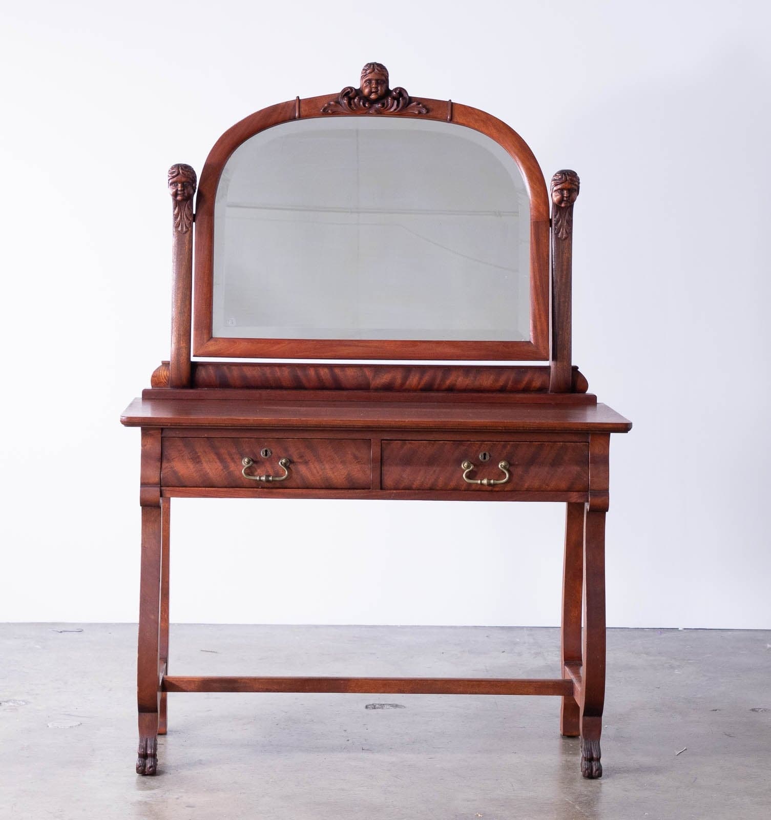 Vintage Vanity with Mirror - Thumbnail 4