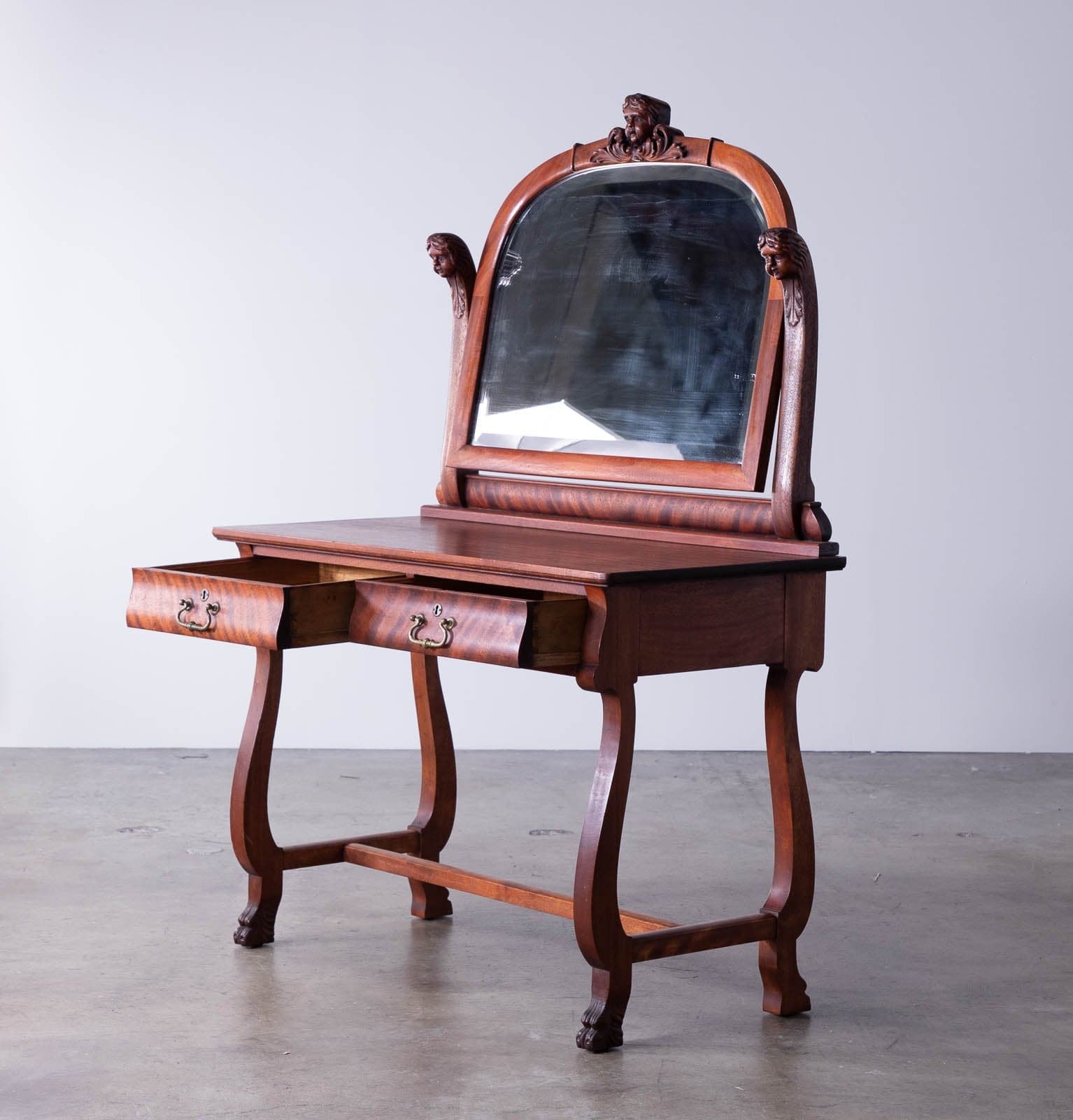 Vintage Vanity with Mirror - Thumbnail 2