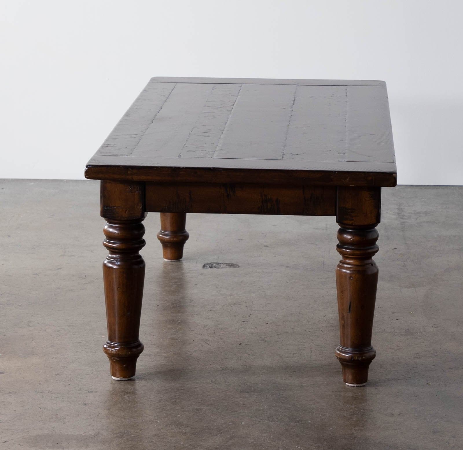 Pottery Barn Wood Coffee Table - Thumbnail 2