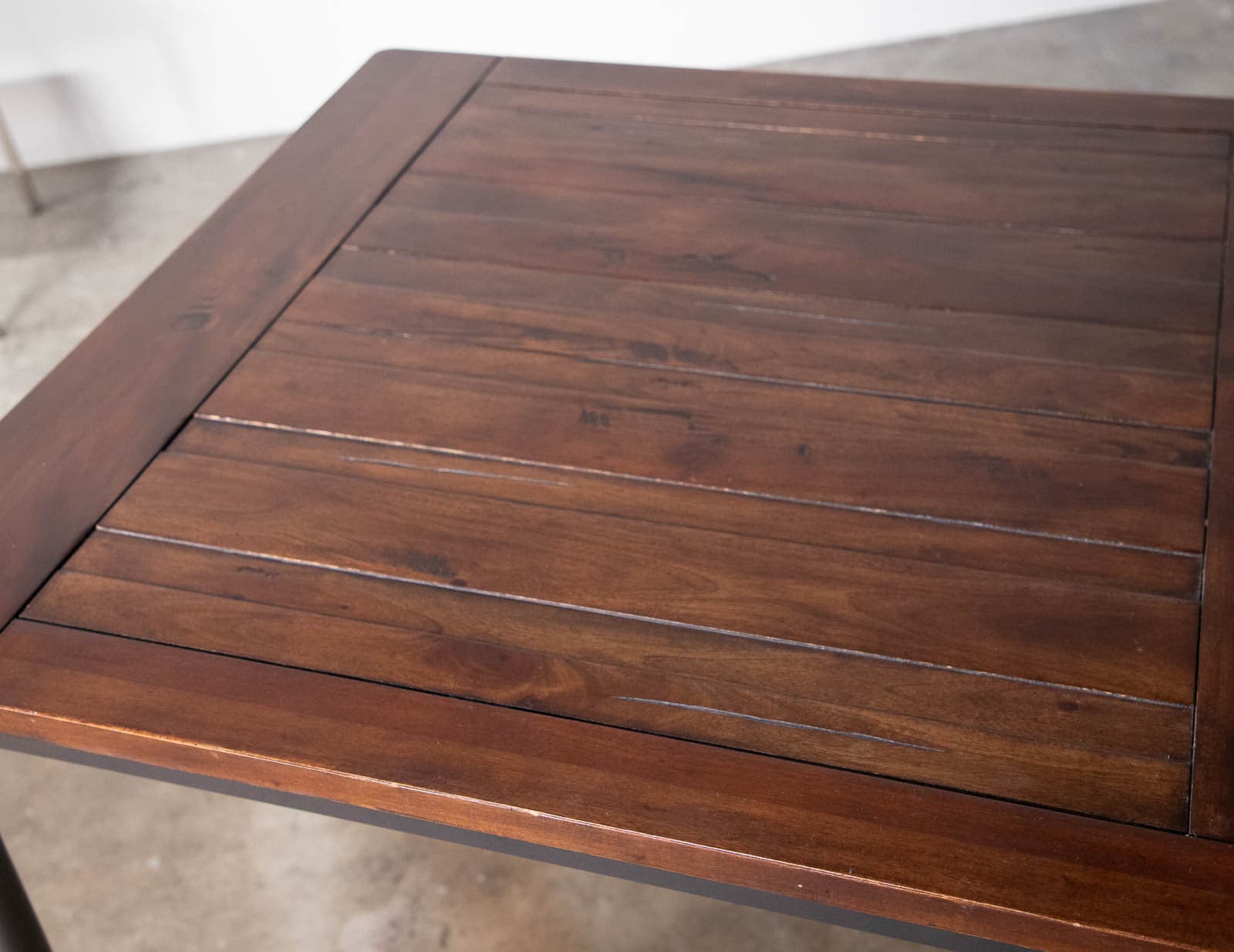 West Elm 6 Foot Dining Room Table with Solid Wood Tabletop - Thumbnail 5