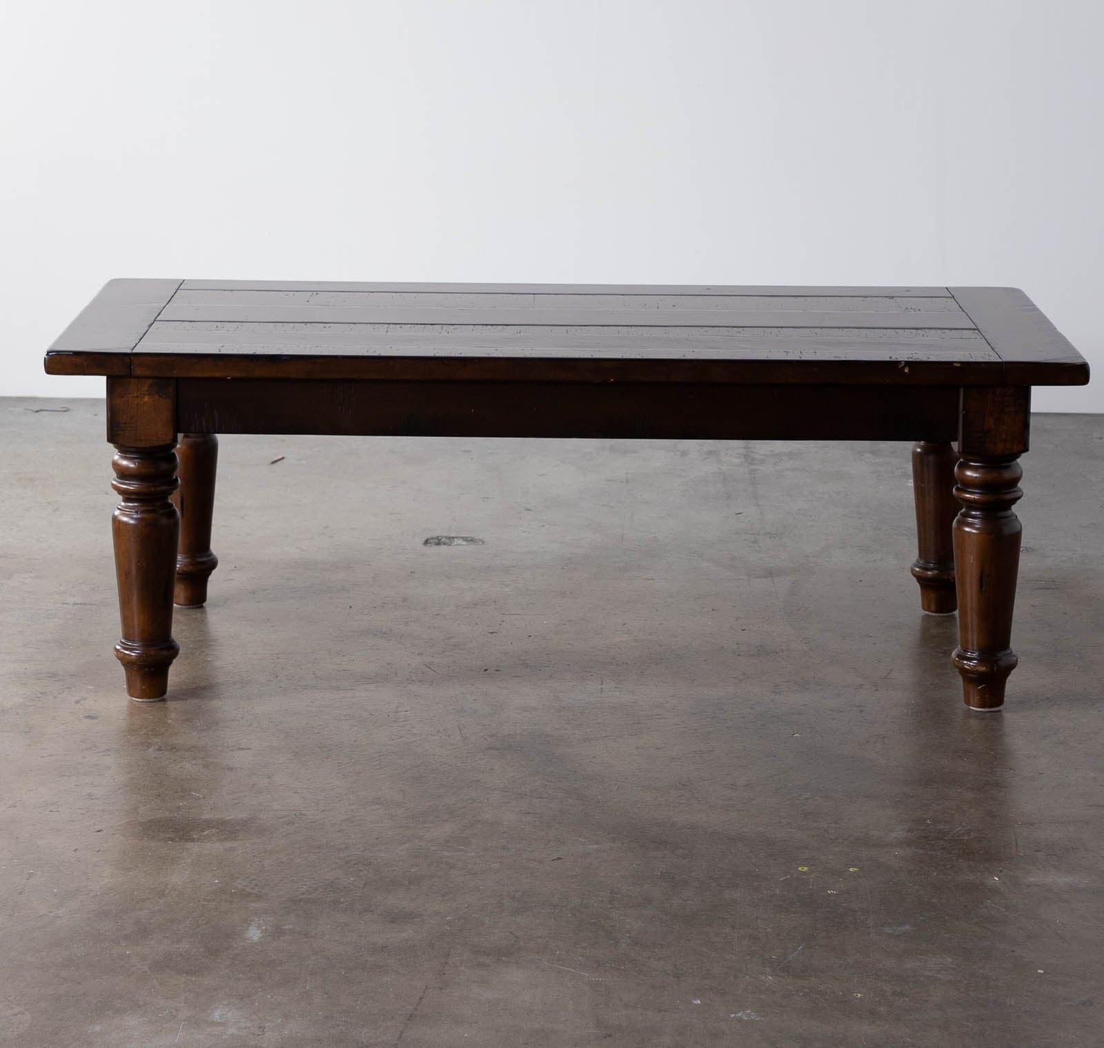 Pottery Barn Wood Coffee Table - Thumbnail 3