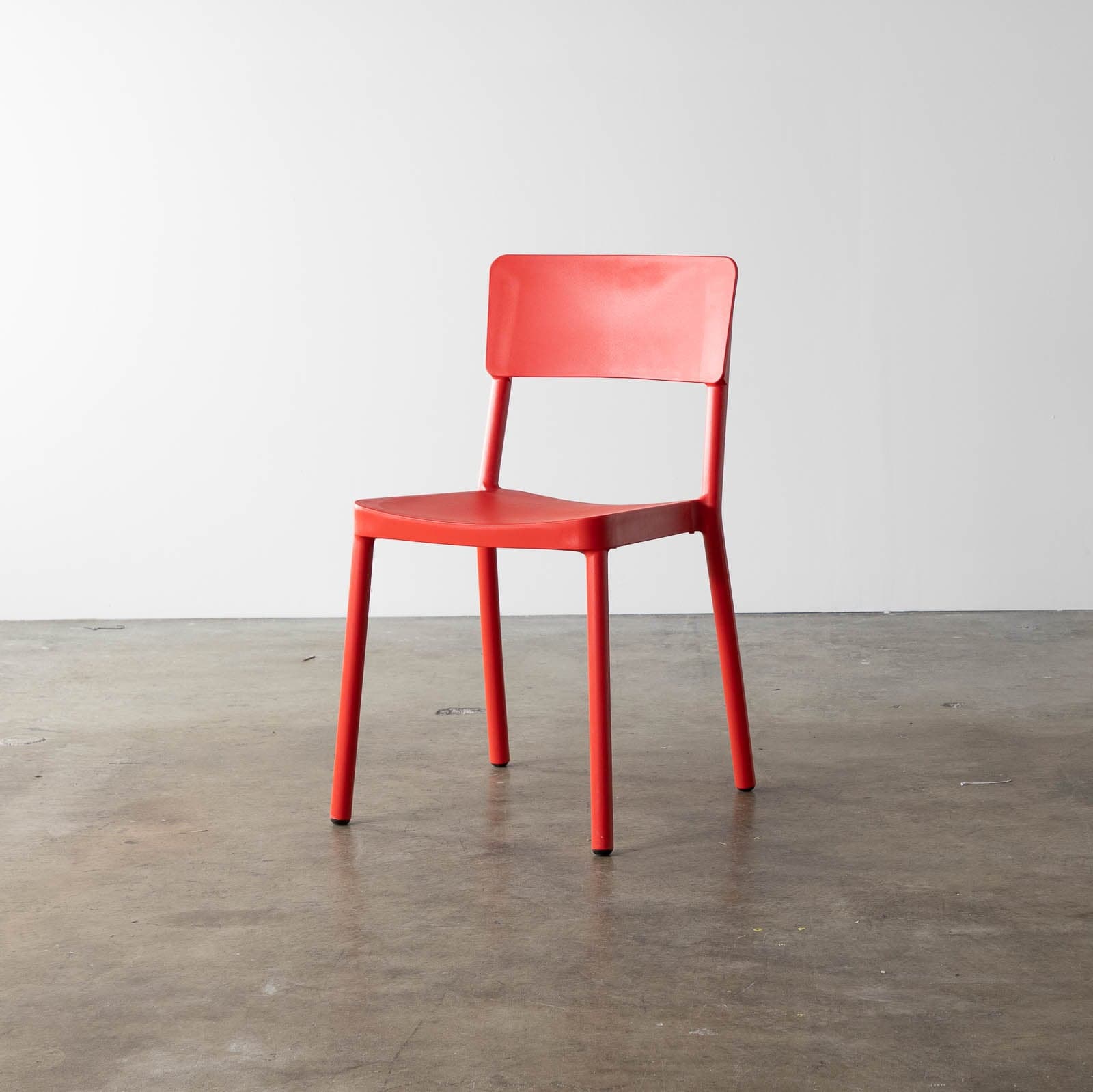 Design Within Reach Red Lisboa Side Chairs (6) - Thumbnail 2