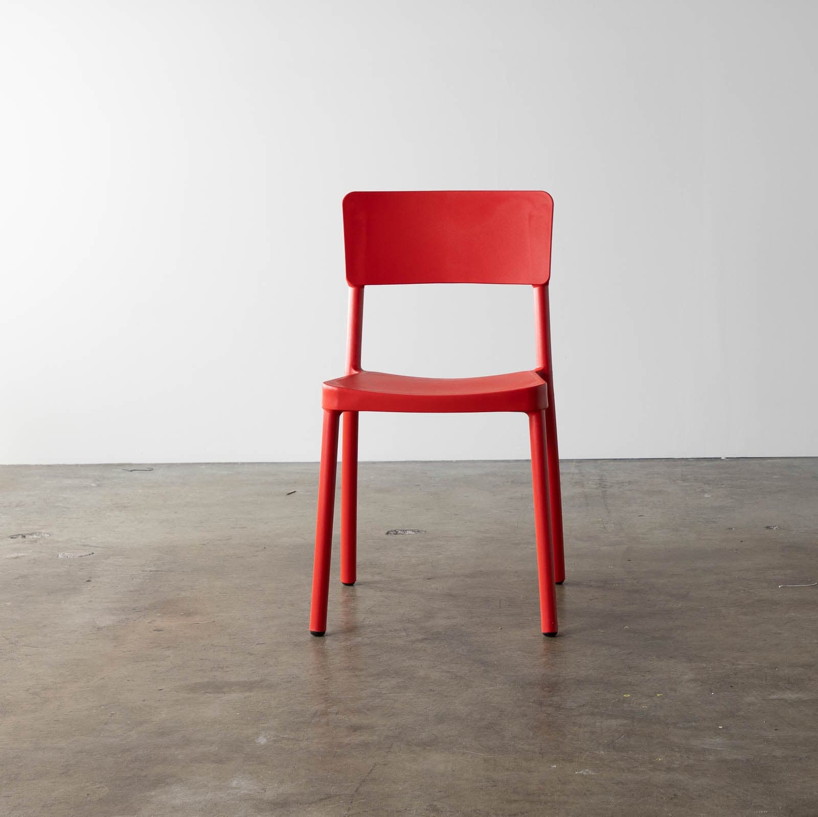 Design Within Reach Red Lisboa Side Chairs (6) - Thumbnail 3