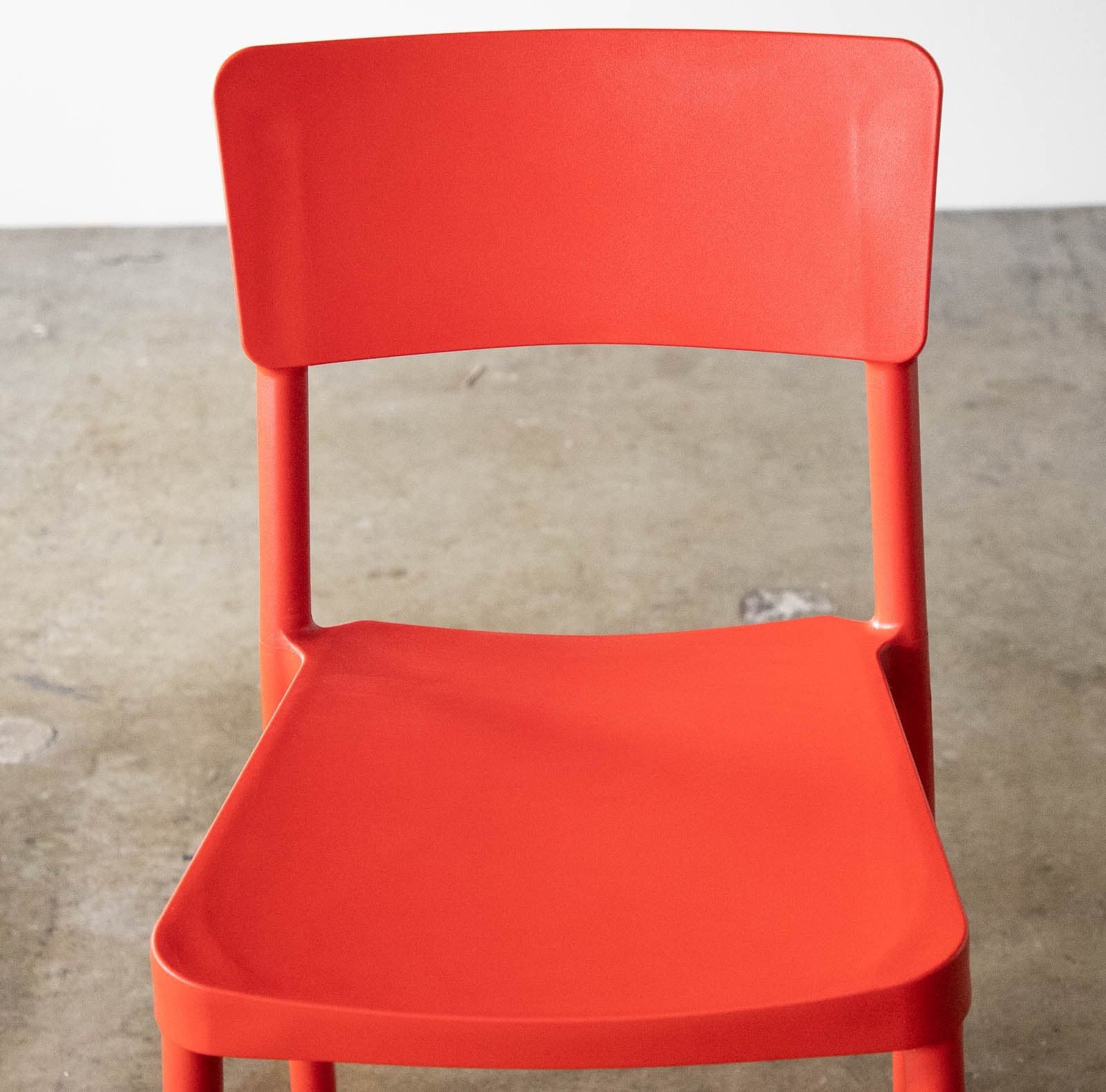 Design Within Reach Red Lisboa Side Chairs (6) - Thumbnail 6