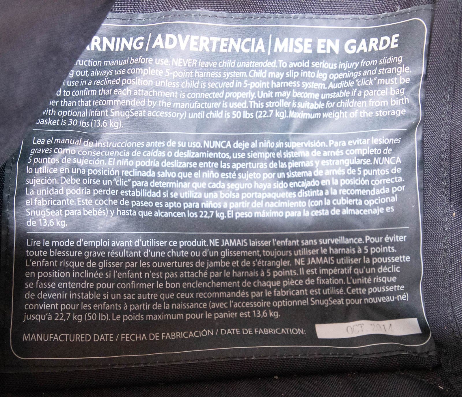 UPPAbaby VISTA Stroller, 2014/2015, Navy - Thumbnail 16