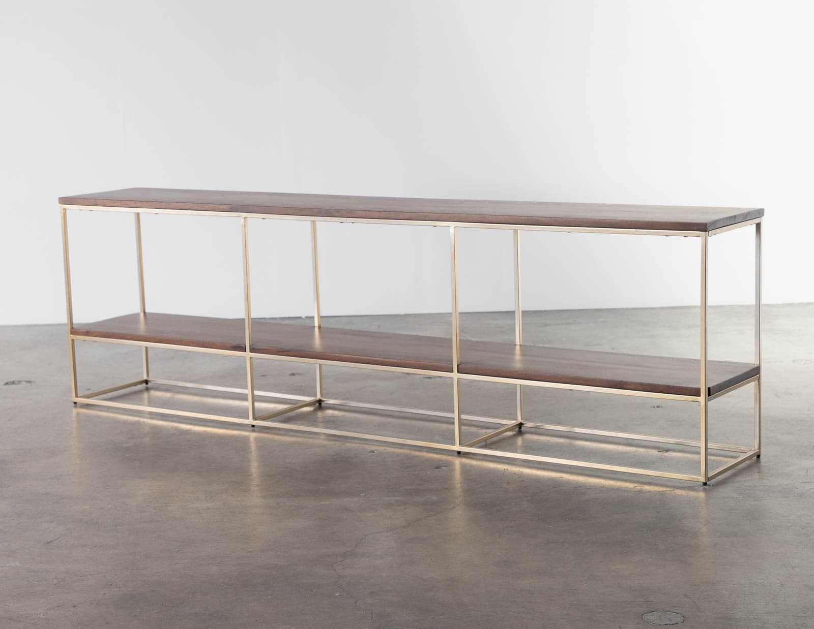 West Elm Streamline Media Console - Image 1