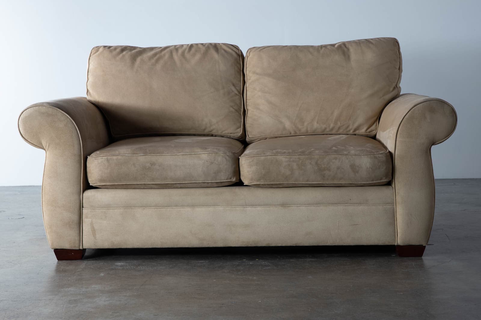 Pottery Barn Upholstered Roll Arm Sofa - Thumbnail 2