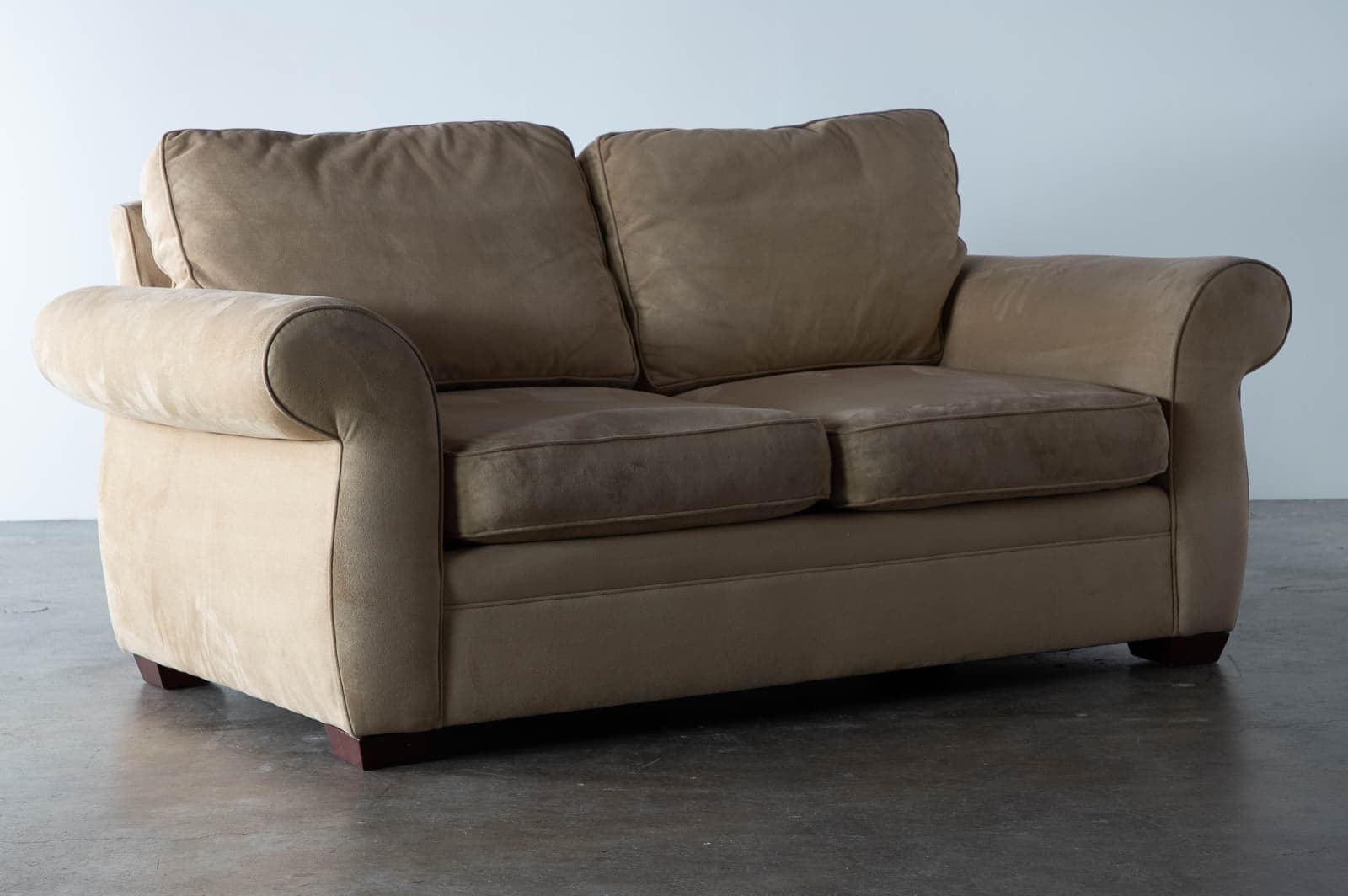 Pottery Barn Upholstered Roll Arm Sofa - Thumbnail 3