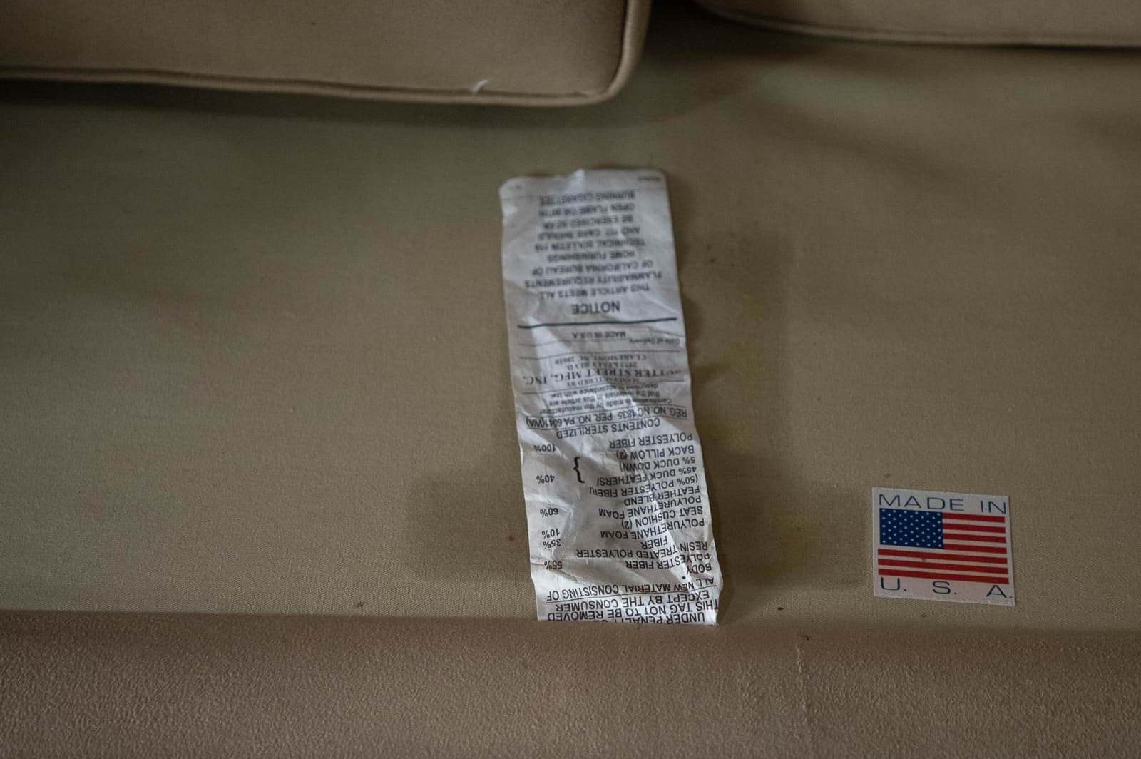 Pottery Barn Upholstered Roll Arm Sofa - Thumbnail 5