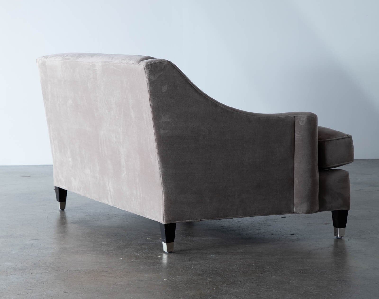 Microsuede Room & Board Love Seat - Thumbnail 4