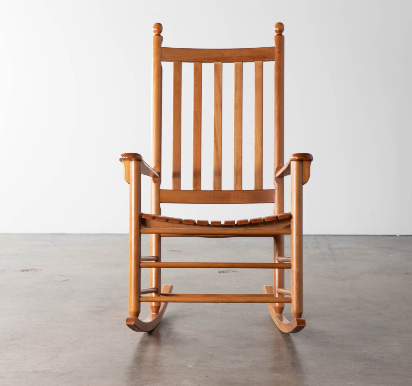 Traditional Teak Rocking Chair - Thumbnail 2