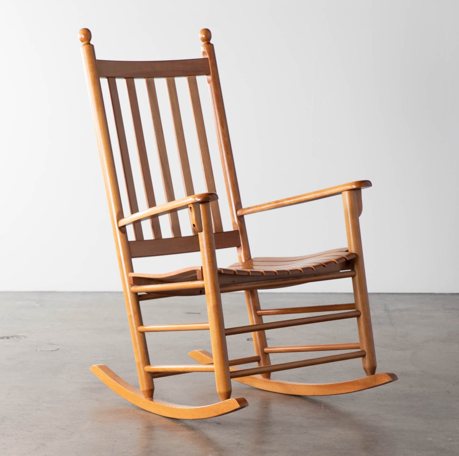 Traditional Teak Rocking Chair - Thumbnail 3