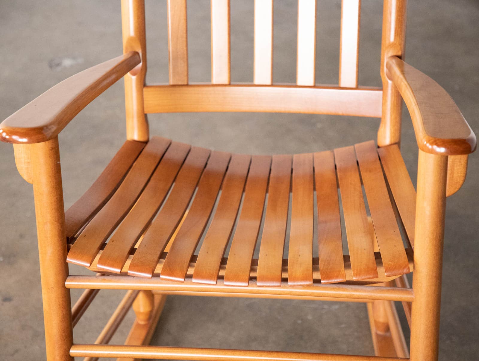 Traditional Teak Rocking Chair - Thumbnail 5