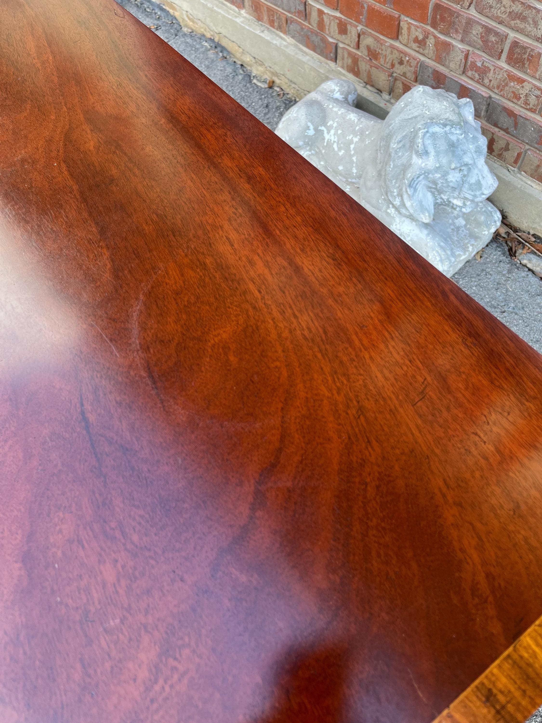 English Banded Mahogany Sideboard - Thumbnail 7