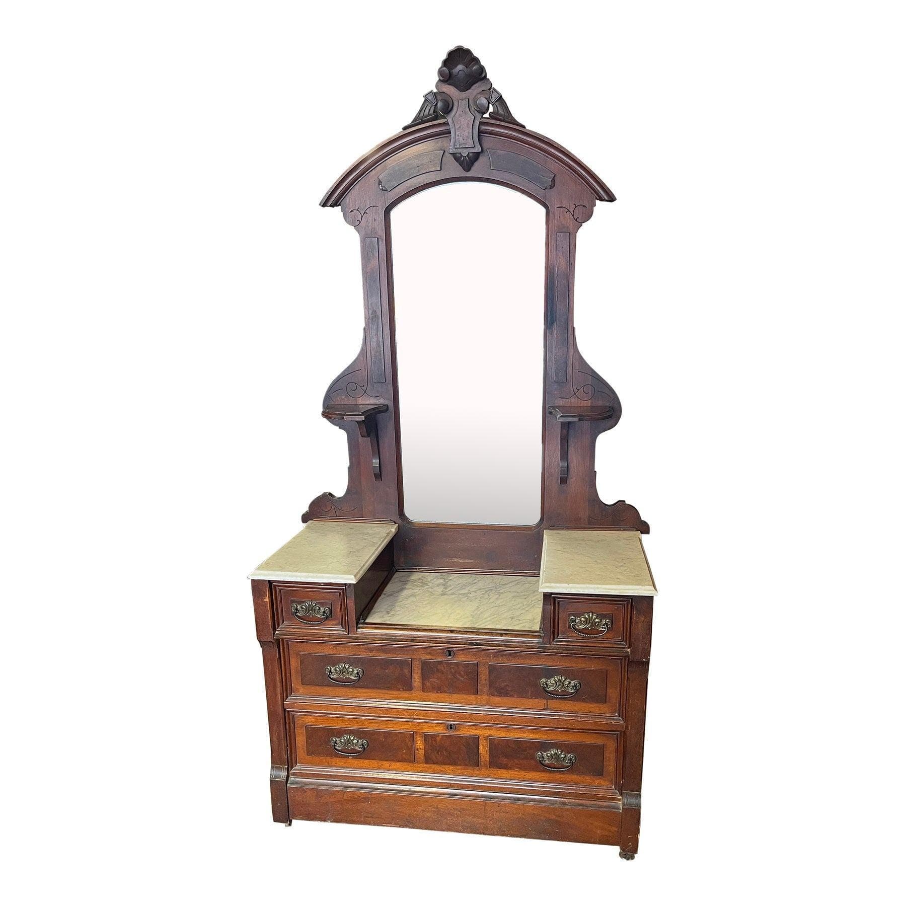 Late 19th Century Victorian Style Dresser - Image 1