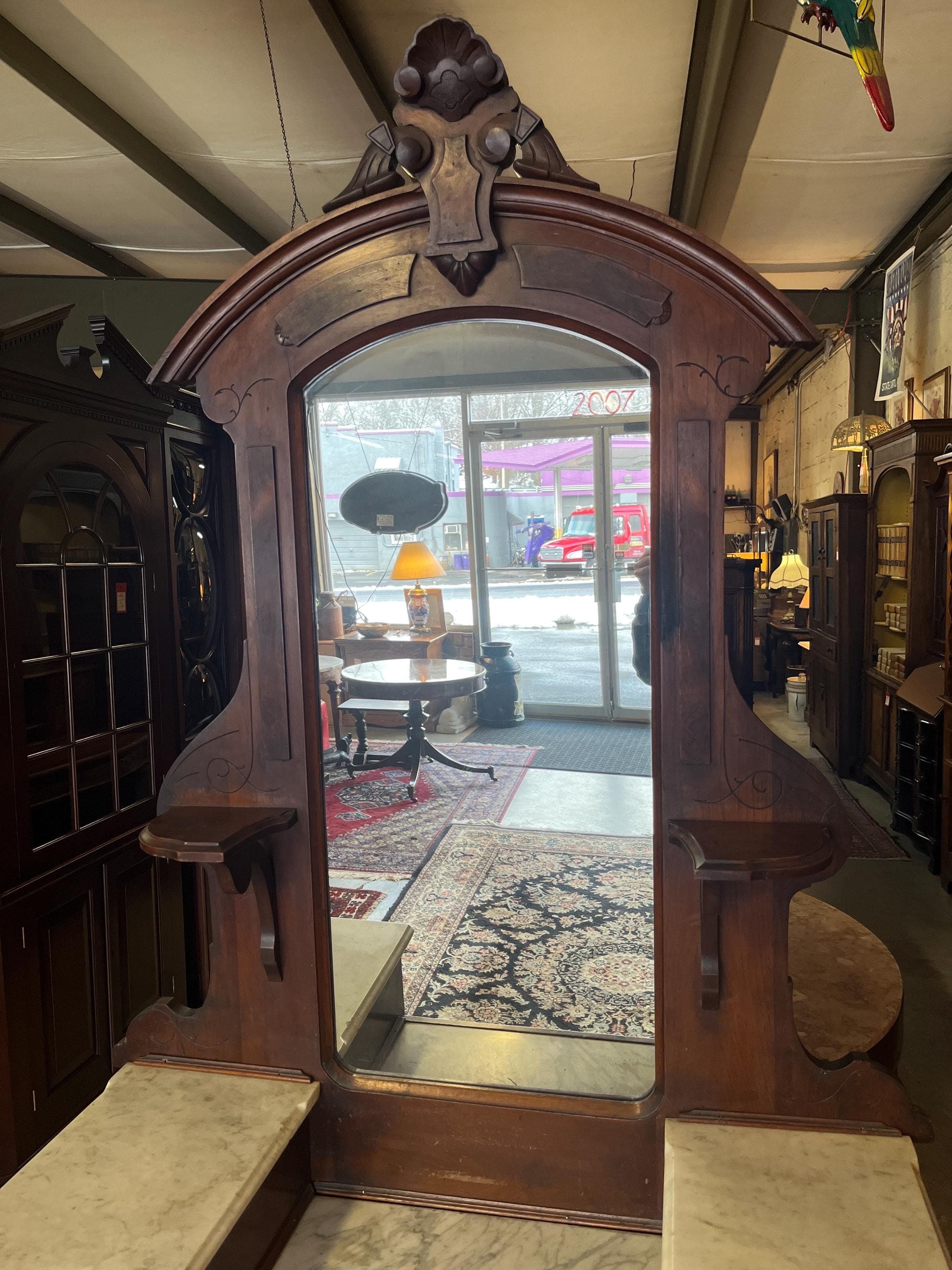 Late 19th Century Victorian Style Dresser - Thumbnail 3