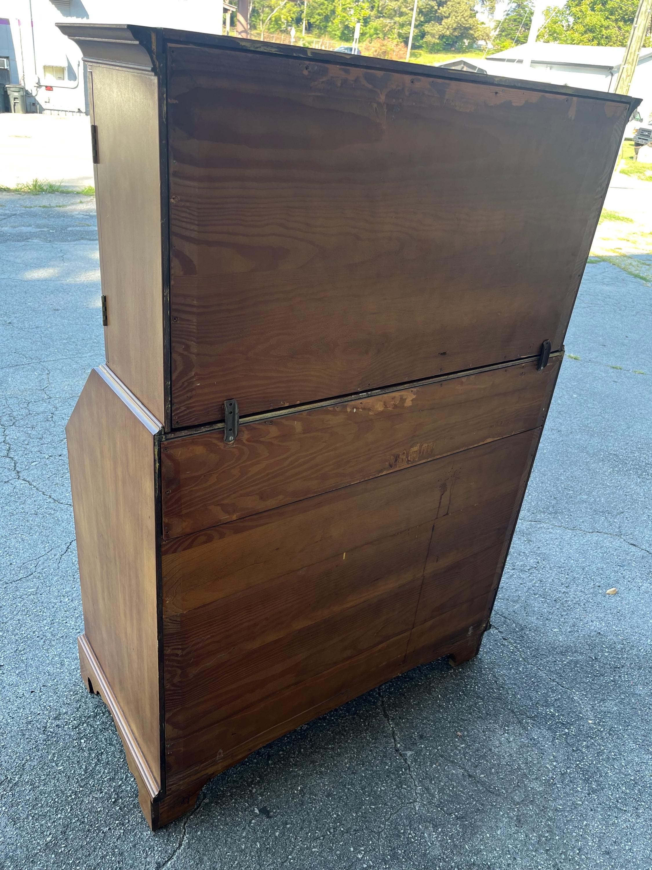 Kittinger Colonial Williamsburg Secretary Bookcase - Thumbnail 8