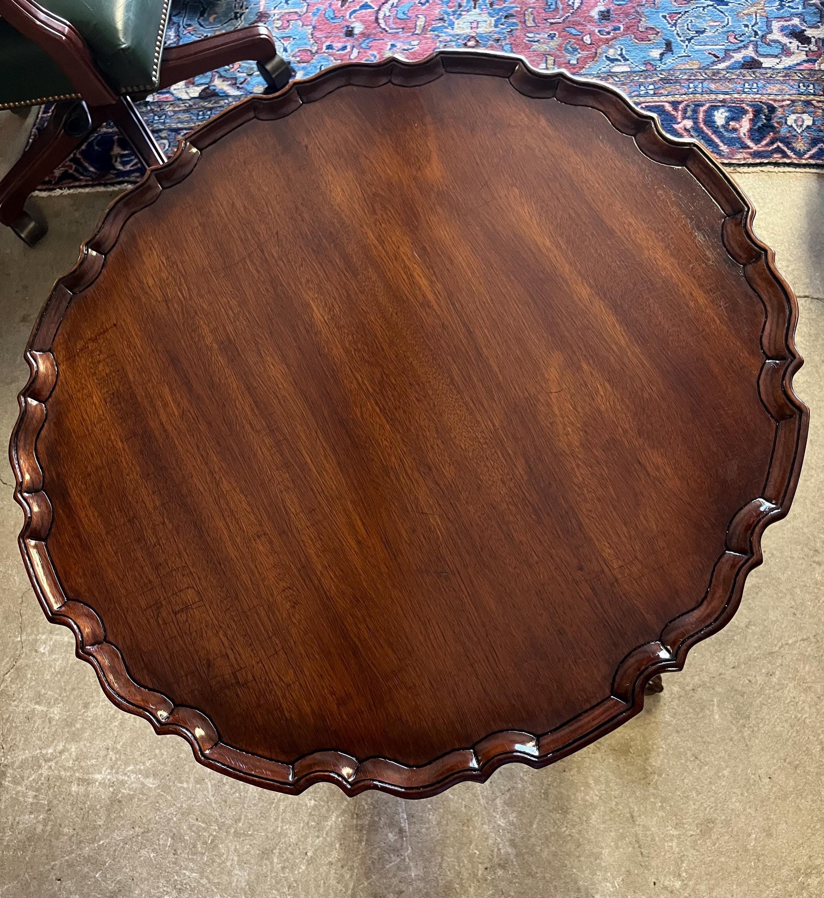 Henkel Harris Piecrust Tilt Top Table - Thumbnail 8