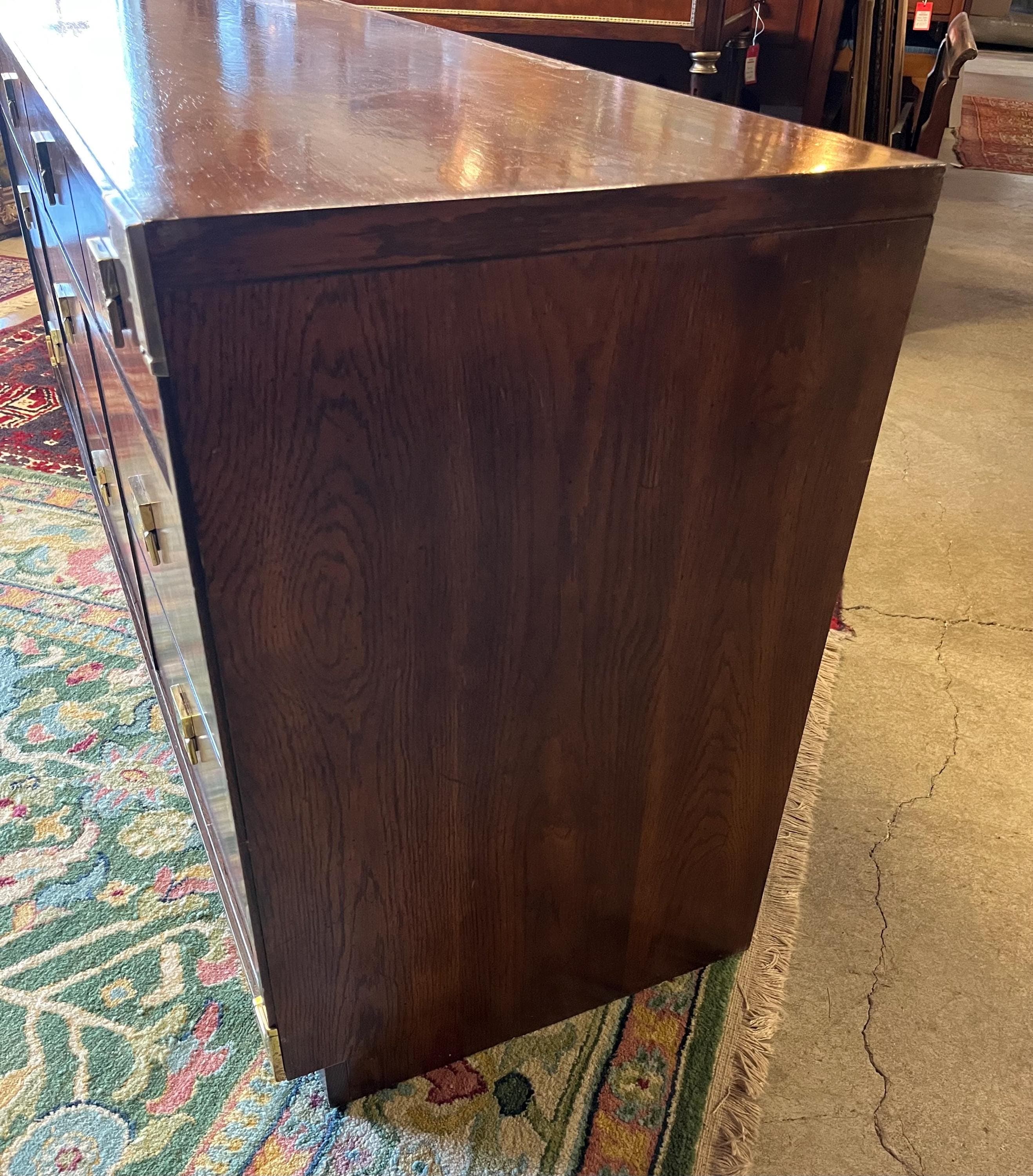 Thomasville Campaign Style Dresser - Thumbnail 7