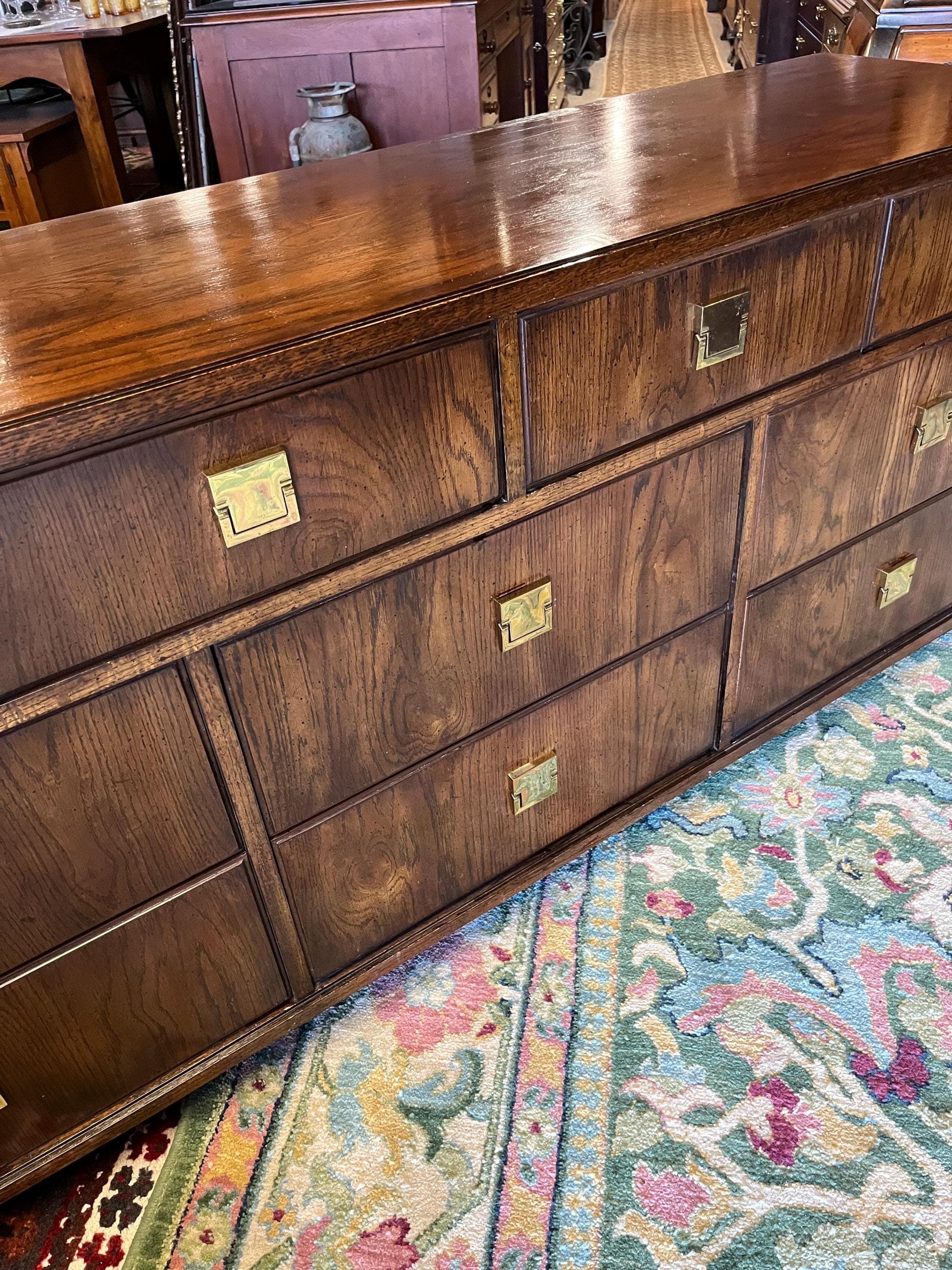 Thomasville Campaign Style Dresser - Thumbnail 13