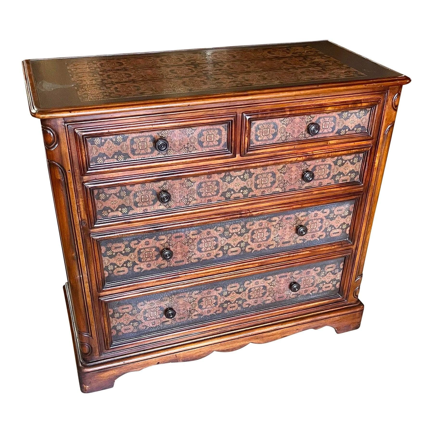 Highly Decorated Theodore Alexander Chest