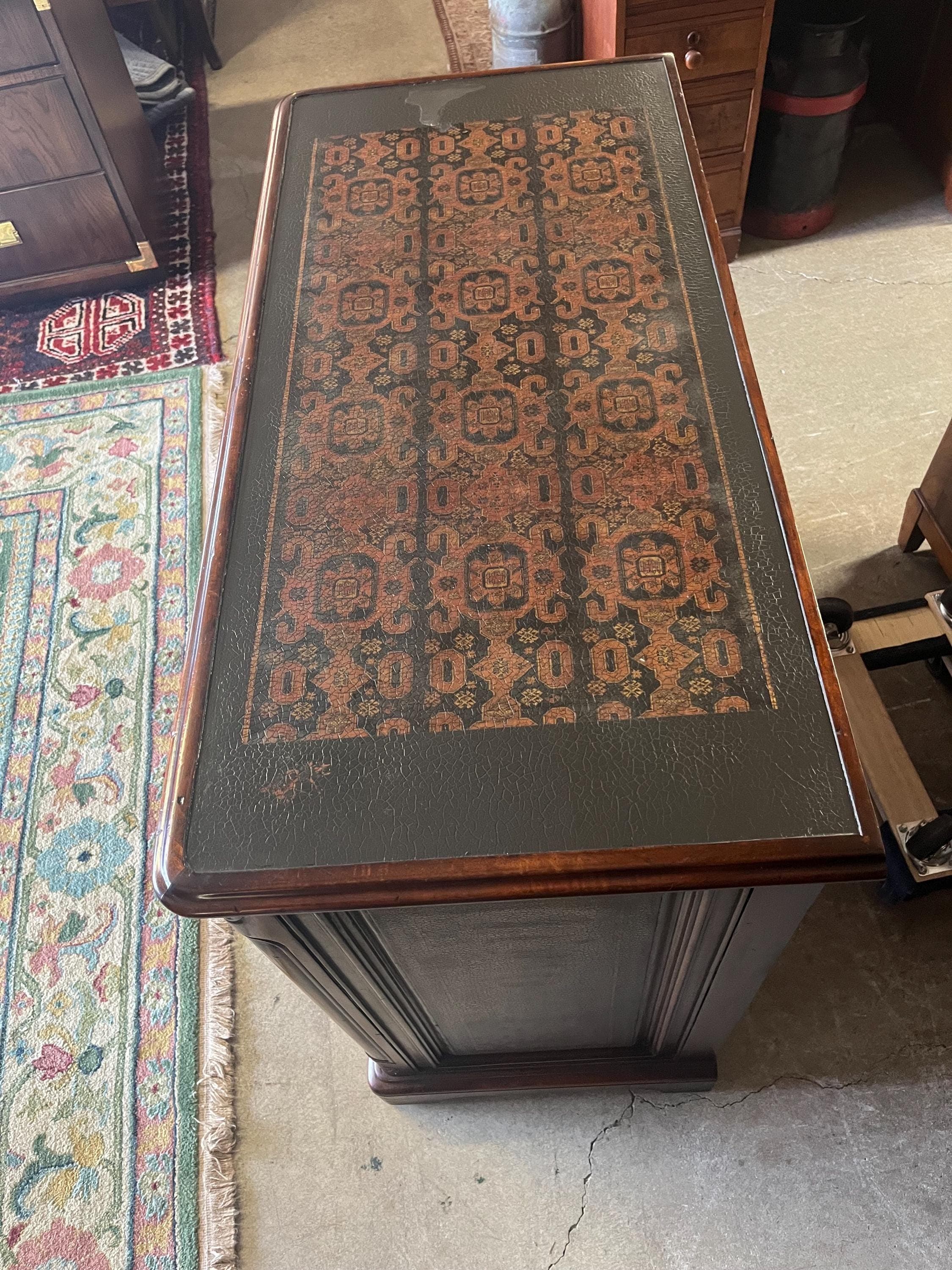 Highly Decorated Theodore Alexander Chest - Thumbnail 8